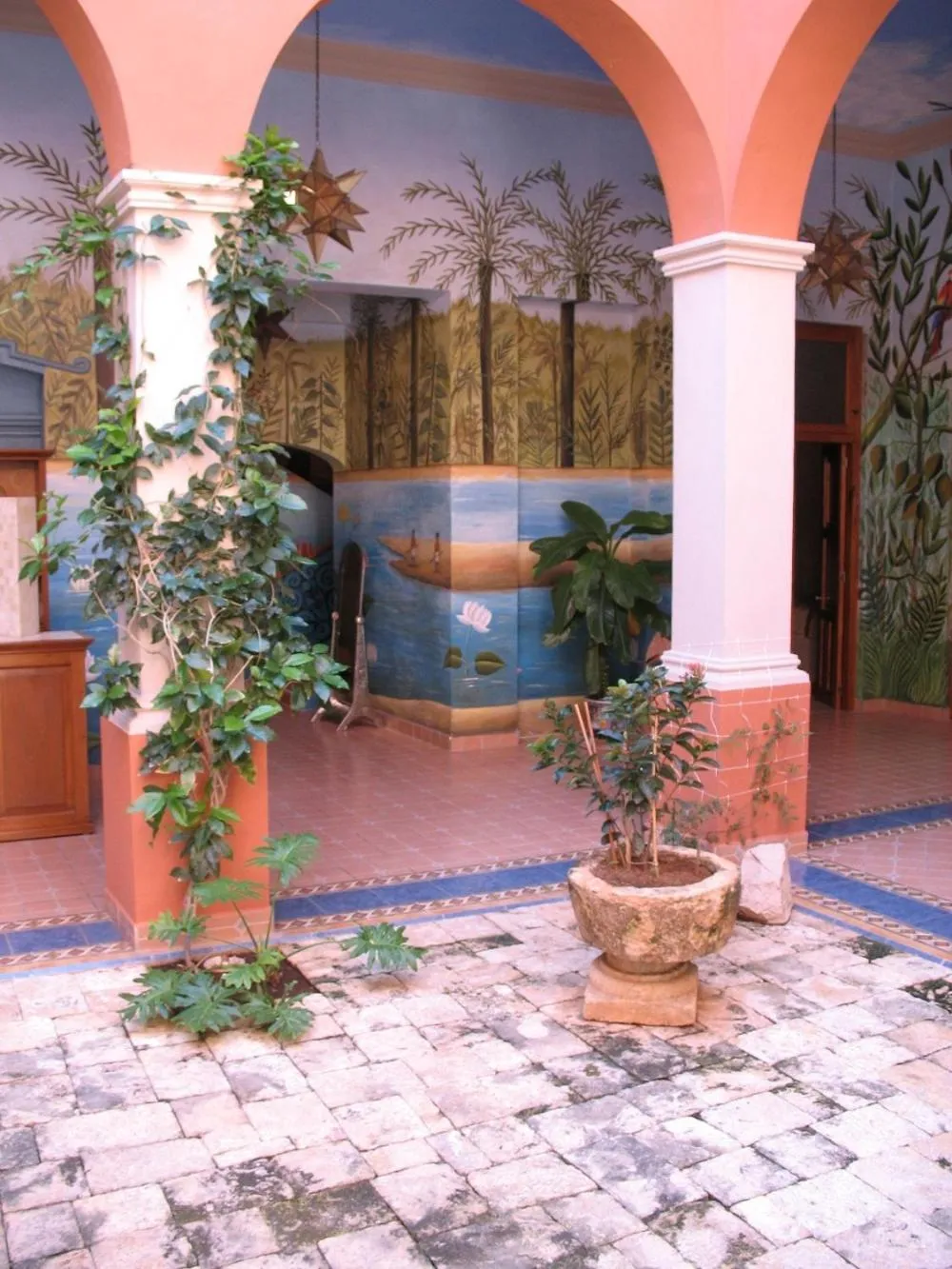 Property building in Hotel Boutique Casa San Angel