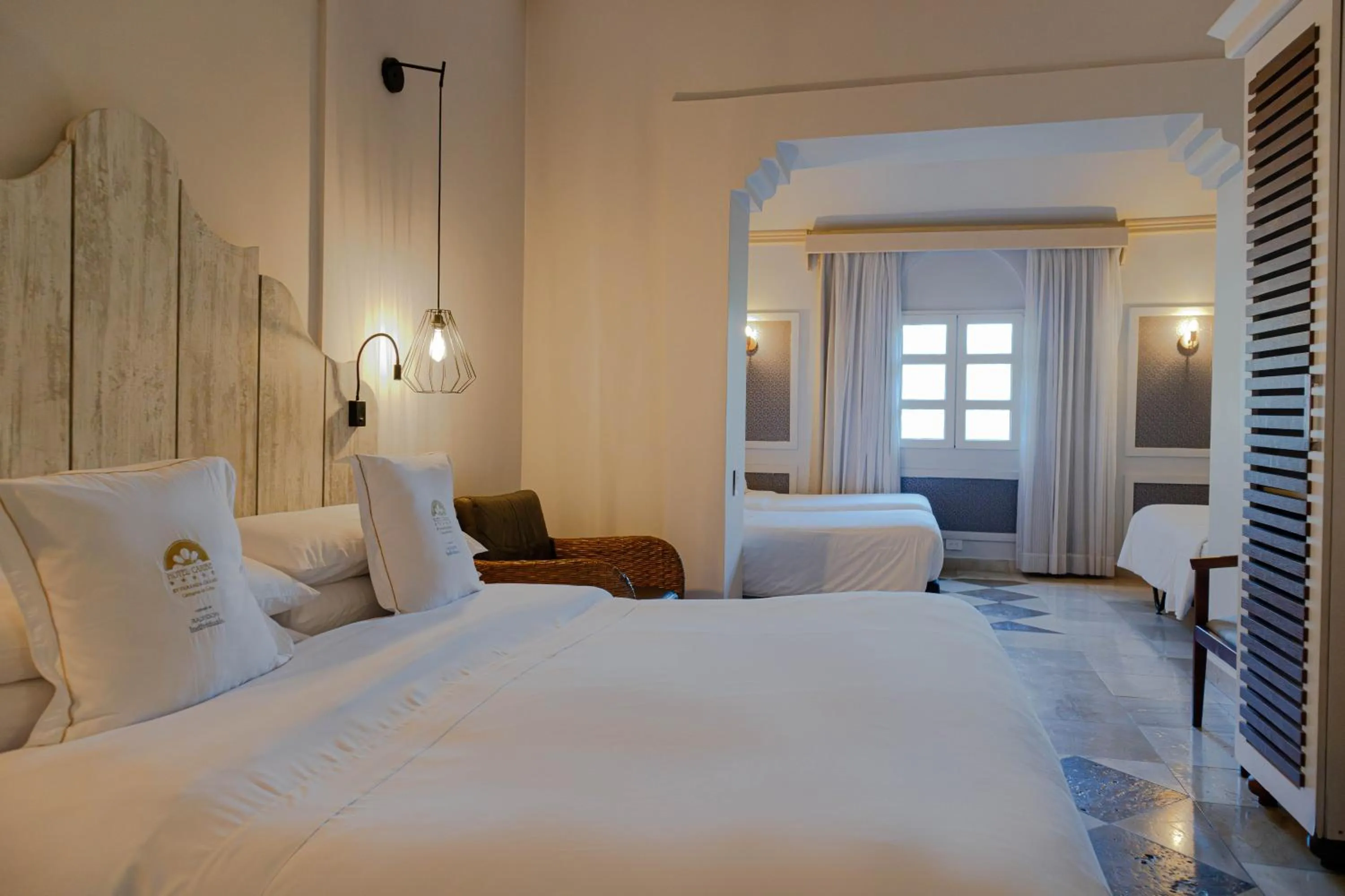 Decorative detail, Bed in Hotel Caribe by Faranda Grand, a member of Radisson Individuals