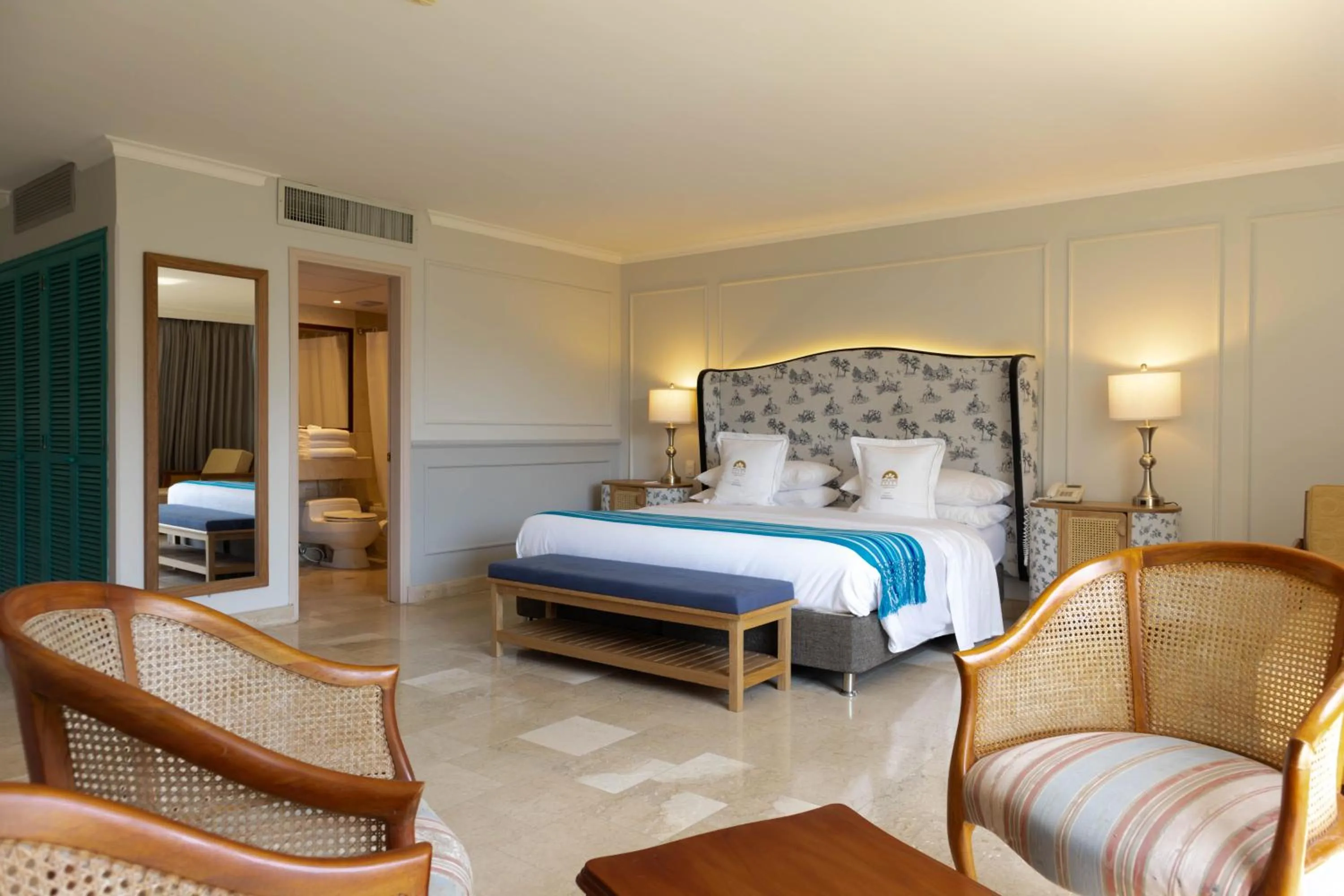 Decorative detail, Bed in Hotel Caribe by Faranda Grand, a member of Radisson Individuals