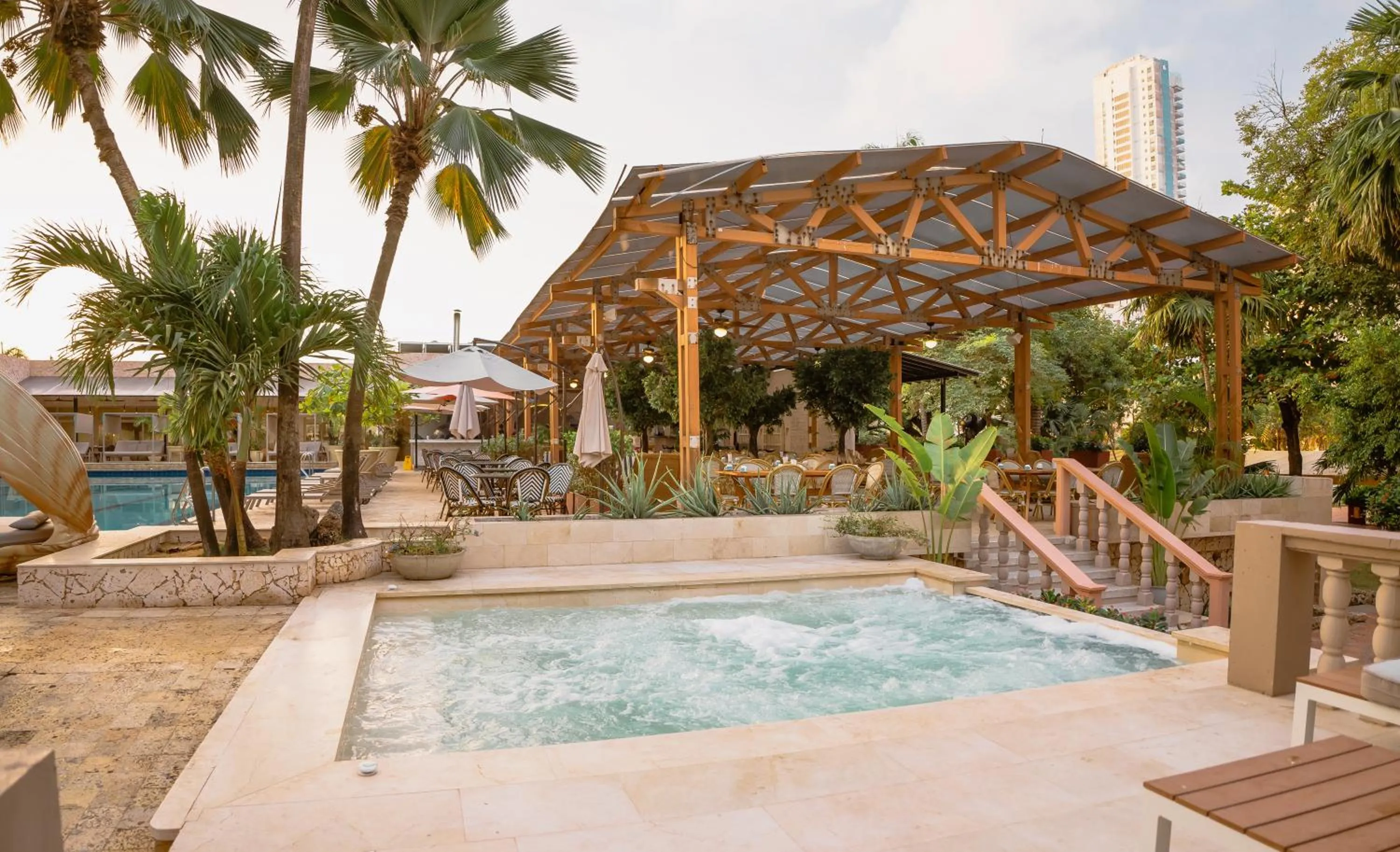 Hot Tub in Hotel Caribe by Faranda Grand, a member of Radisson Individuals