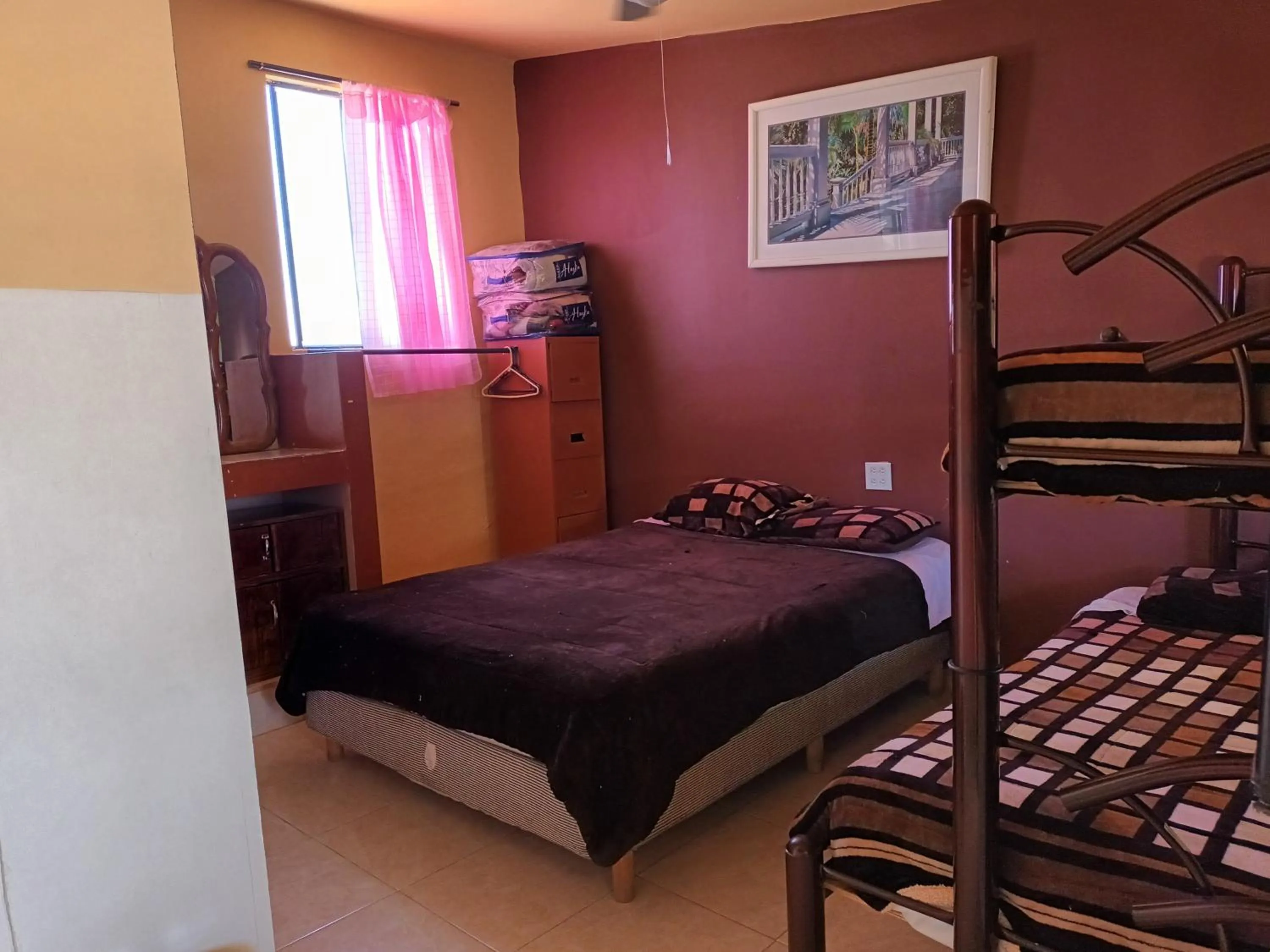 Bed in Hospedaje Barato Mi Casita de Colores