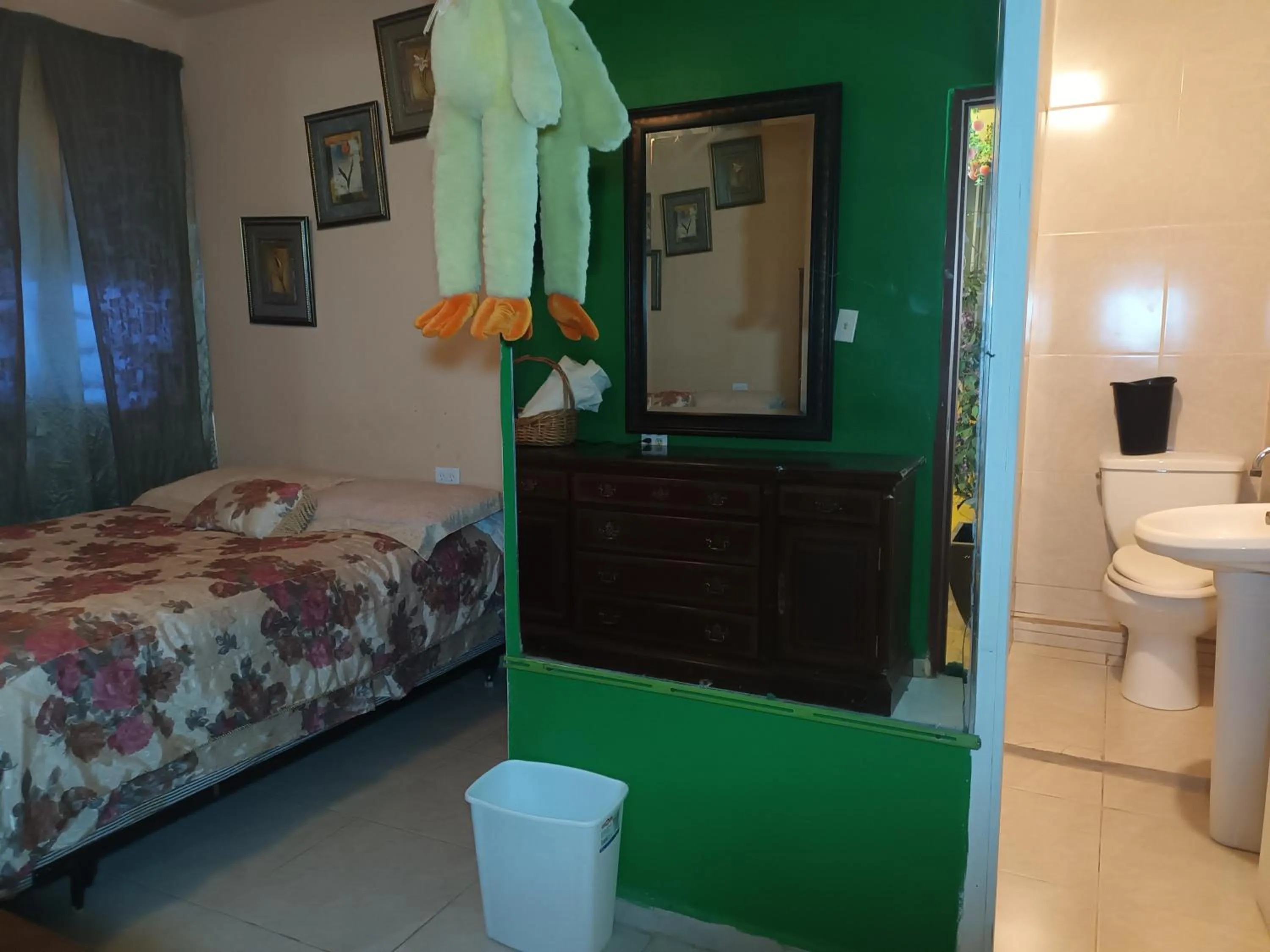 Bed in Hospedaje Barato Mi Casita de Colores