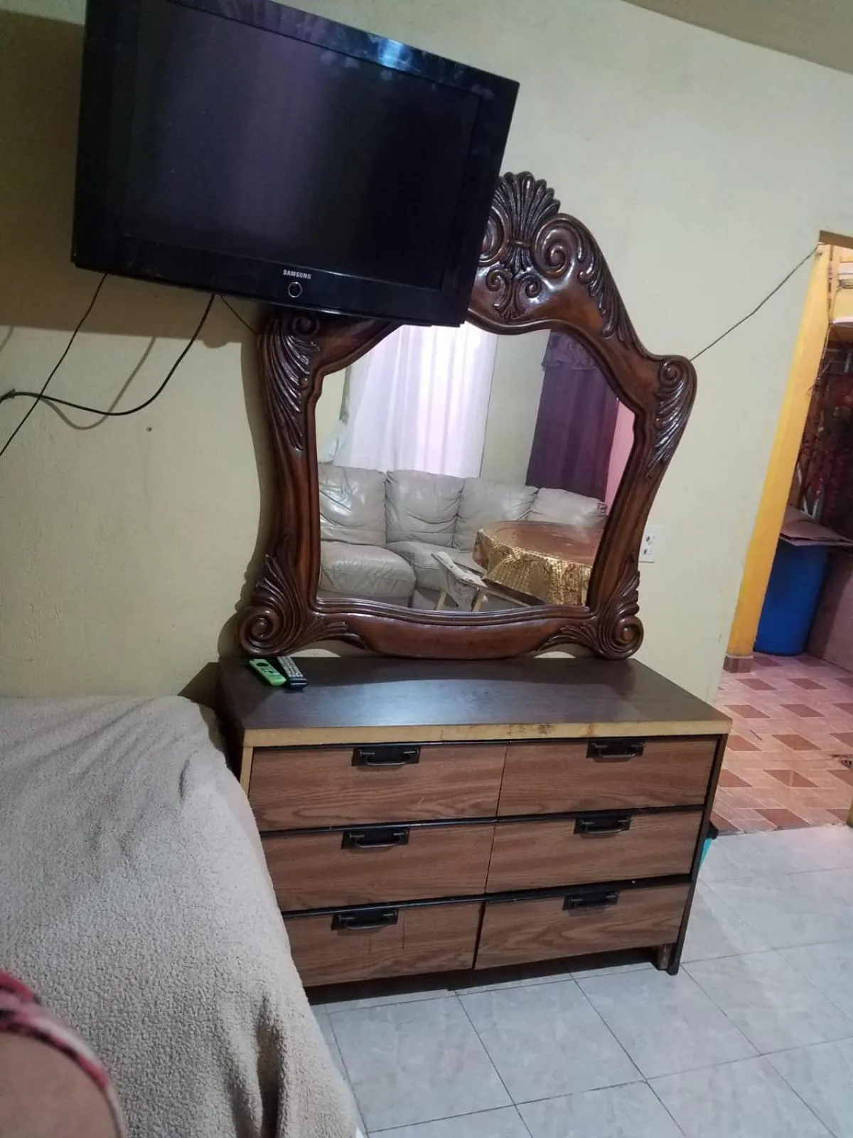 Bed in Hospedaje Barato Mi Casita de Colores