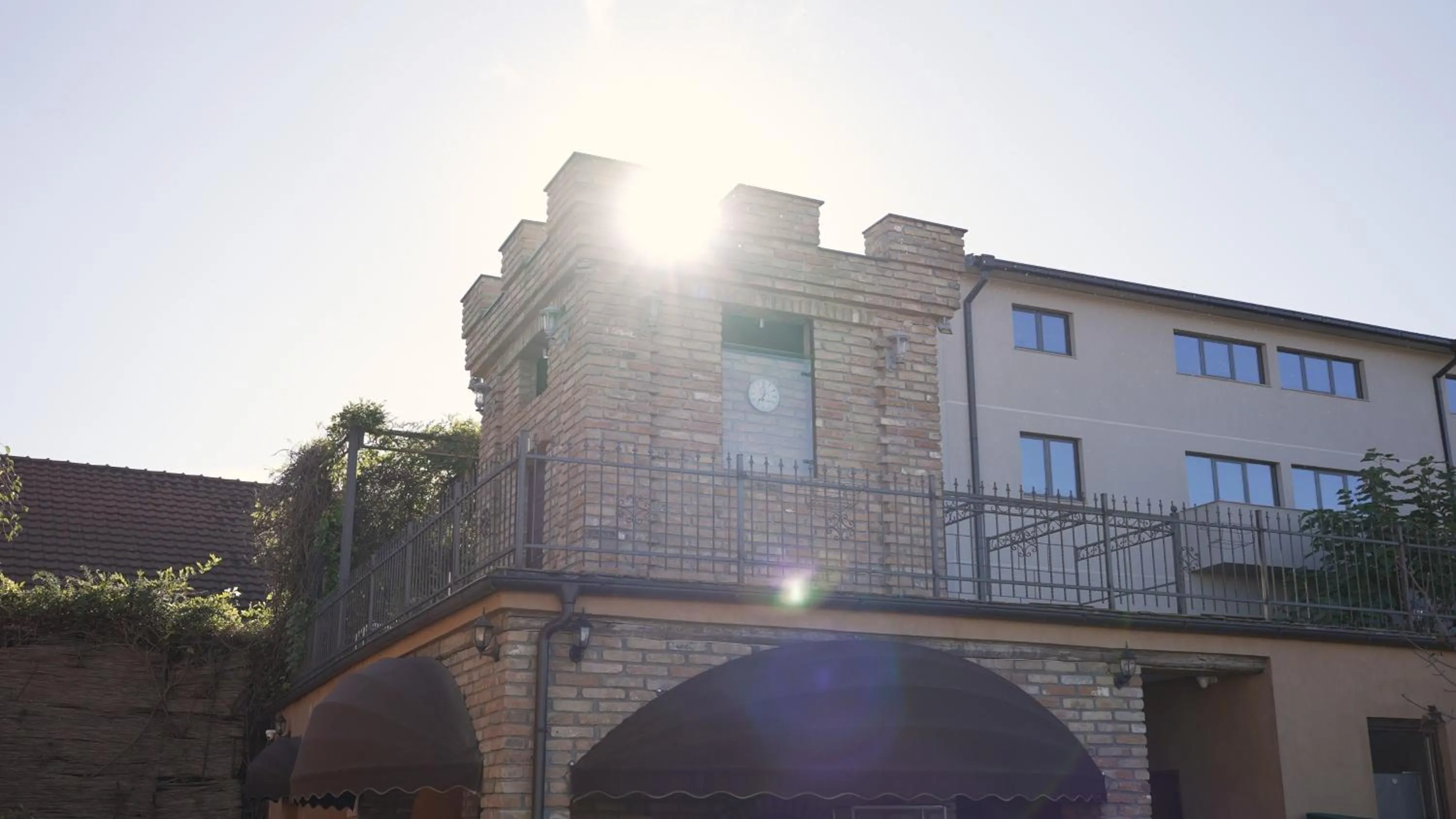 Garden in Garni Hotel Chicha - Winery ŠKRBIĆ