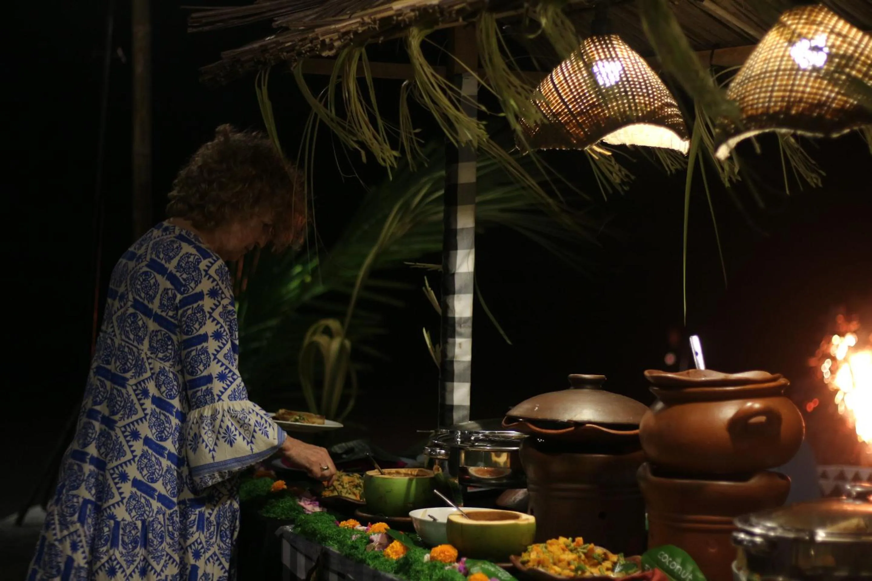 Restaurant/places to eat in Kelapa Retreat & Spa