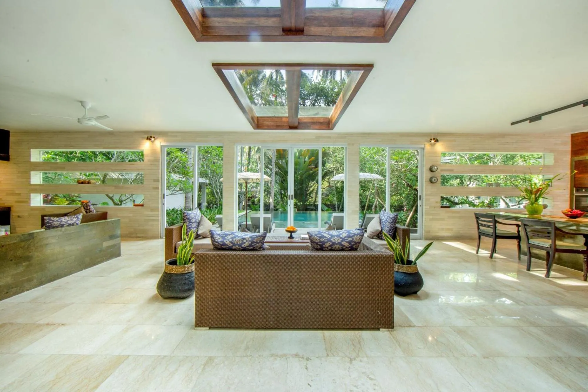 Living room in Kelapa Retreat & Spa