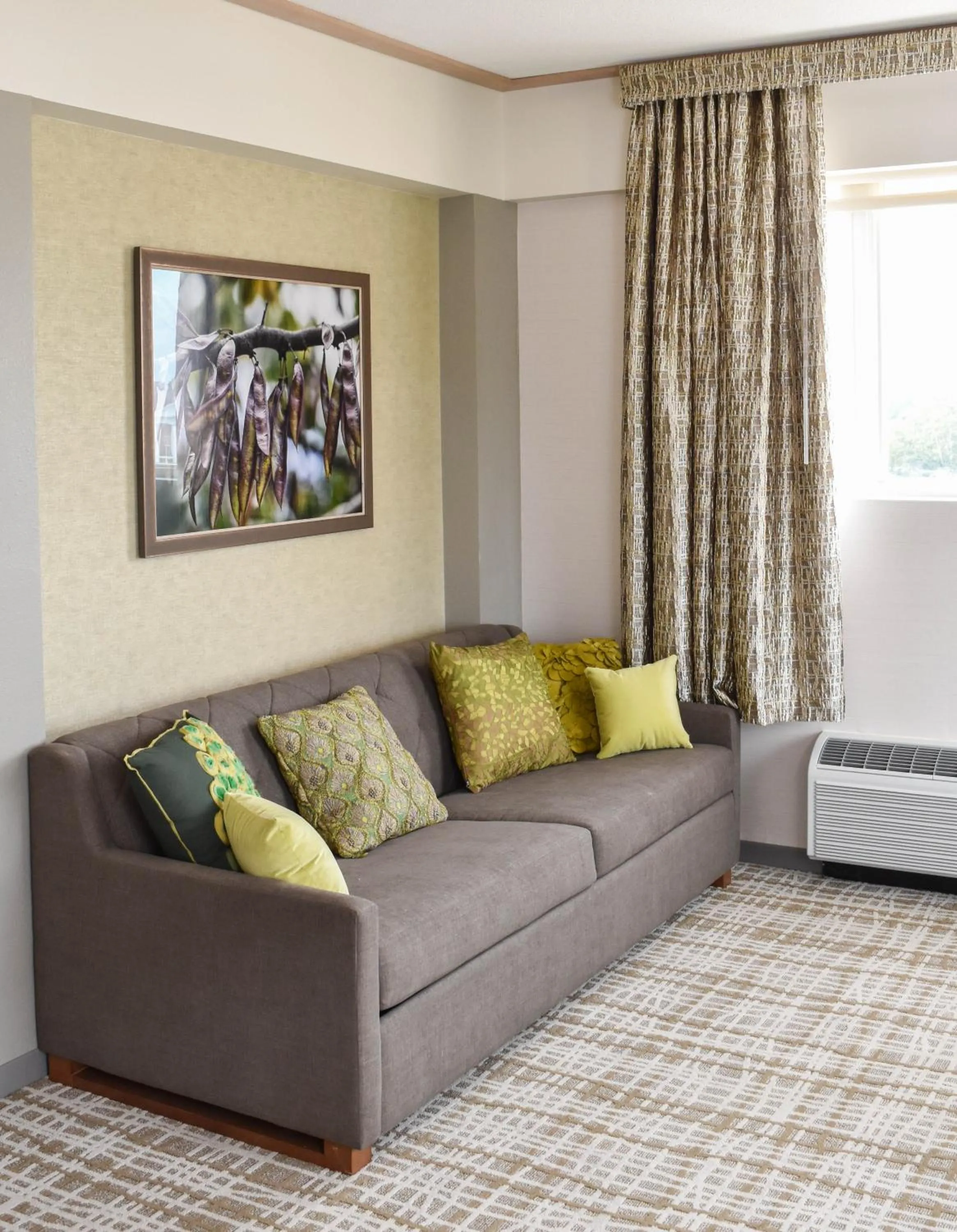 Seating area in The Fredonia Hotel