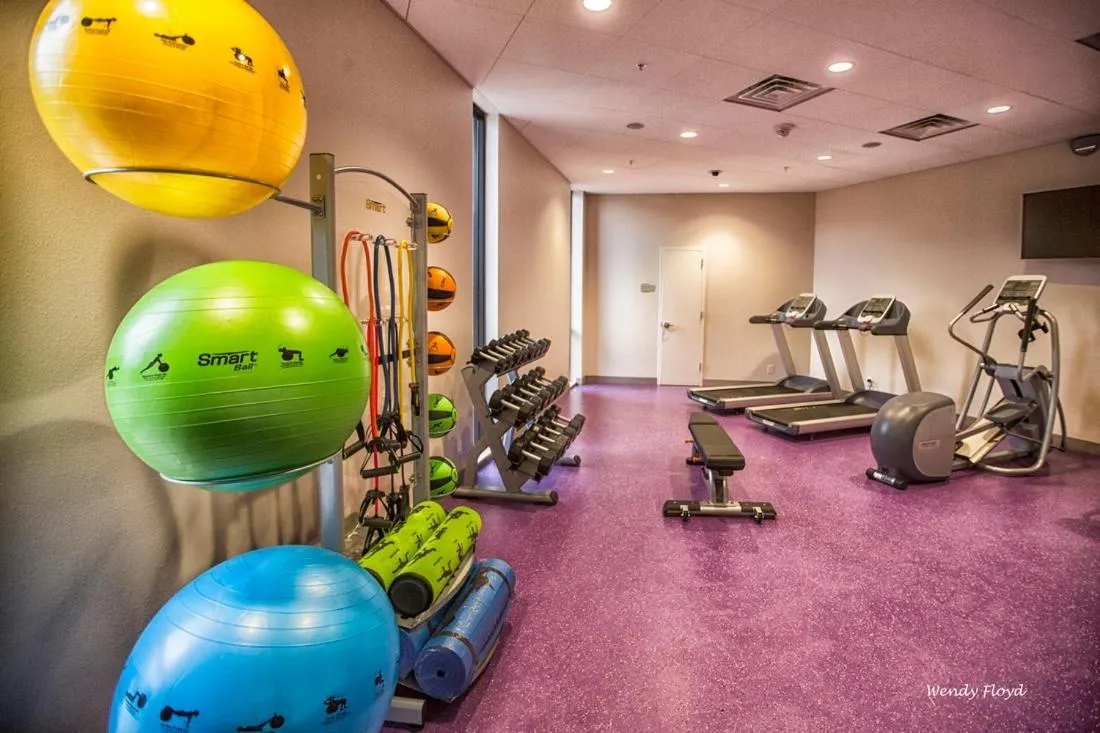 Fitness centre/facilities in The Fredonia Hotel