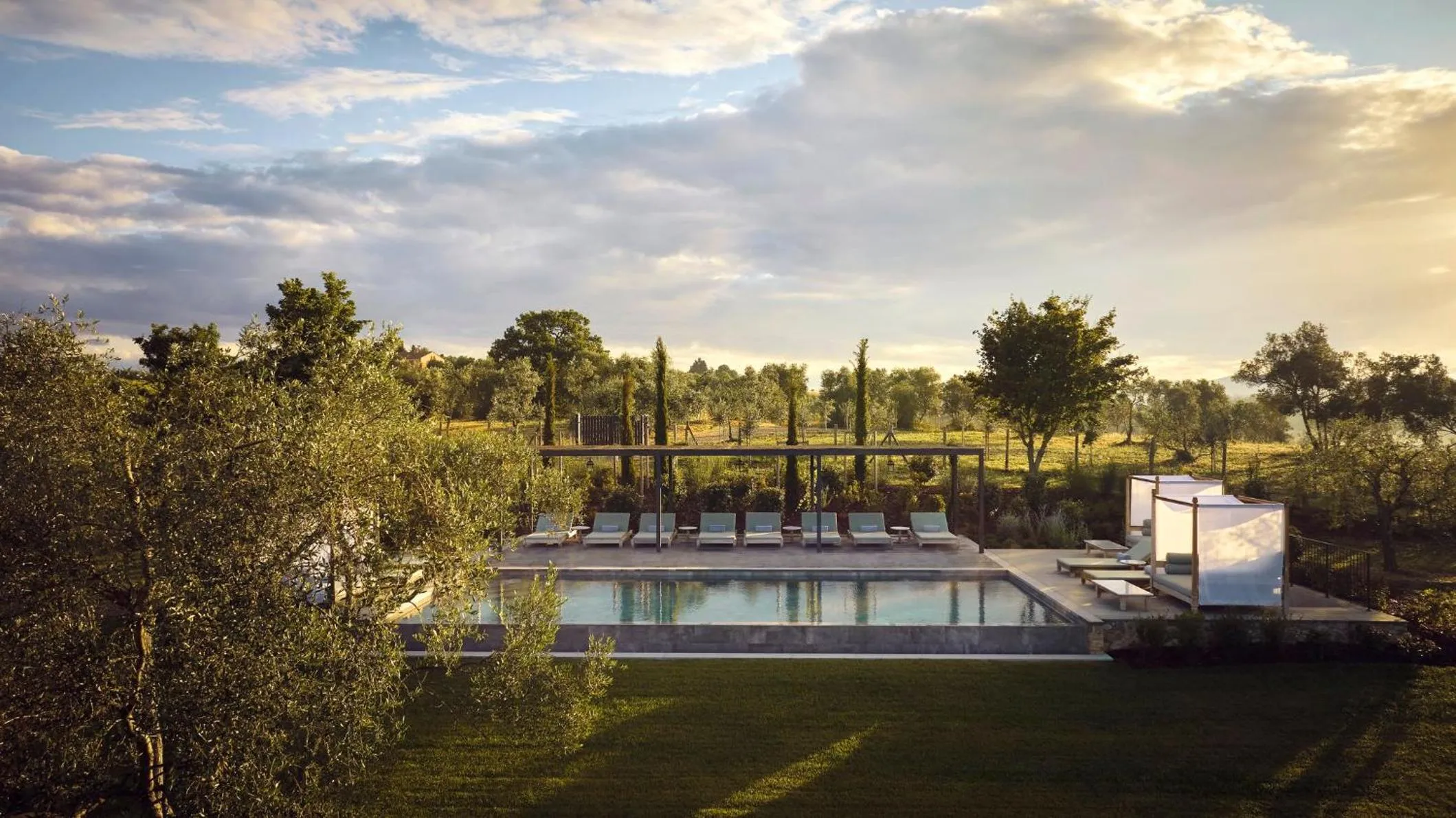 Swimming pool in COMO Castello Del Nero