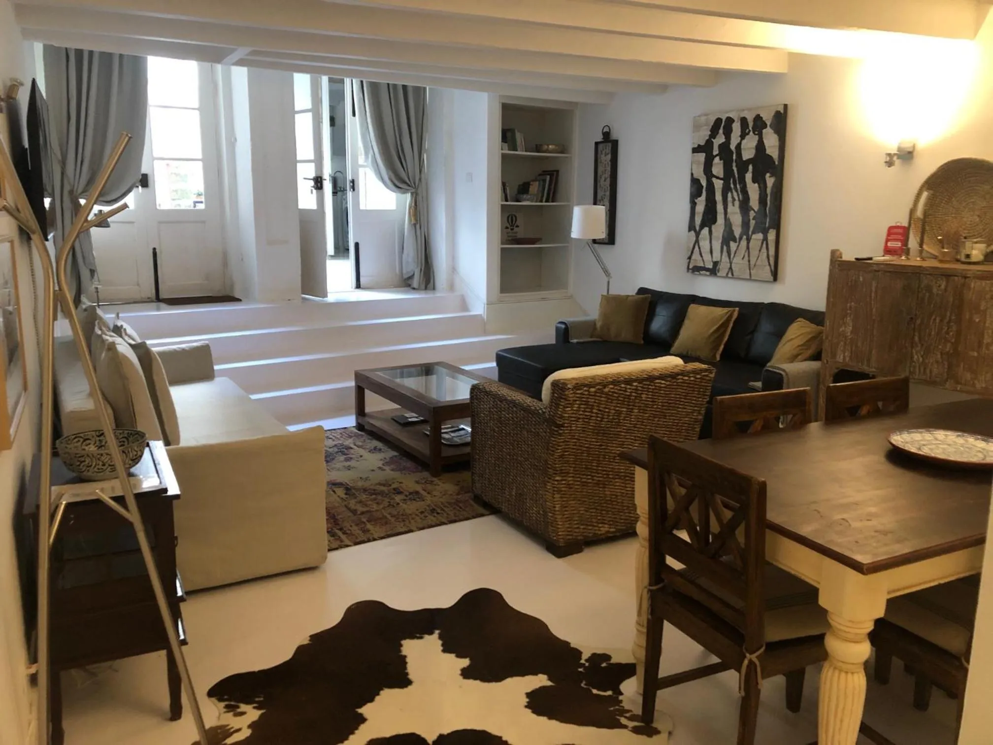 Living room in PortoSense Almada