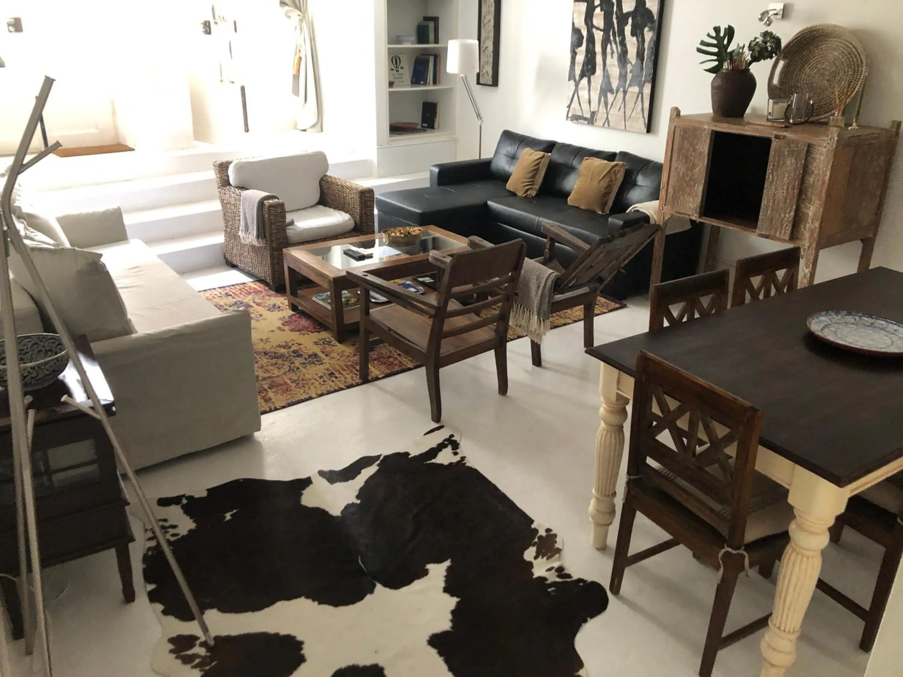 Living room in PortoSense Almada