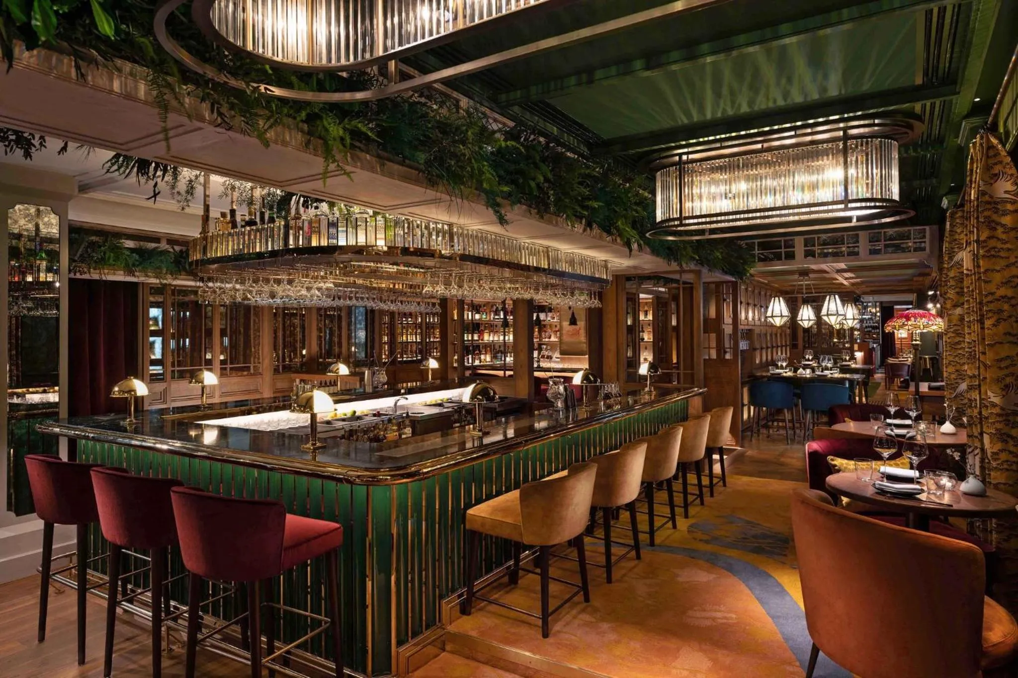 Lounge or bar in Mandarin Oriental, Hong Kong
