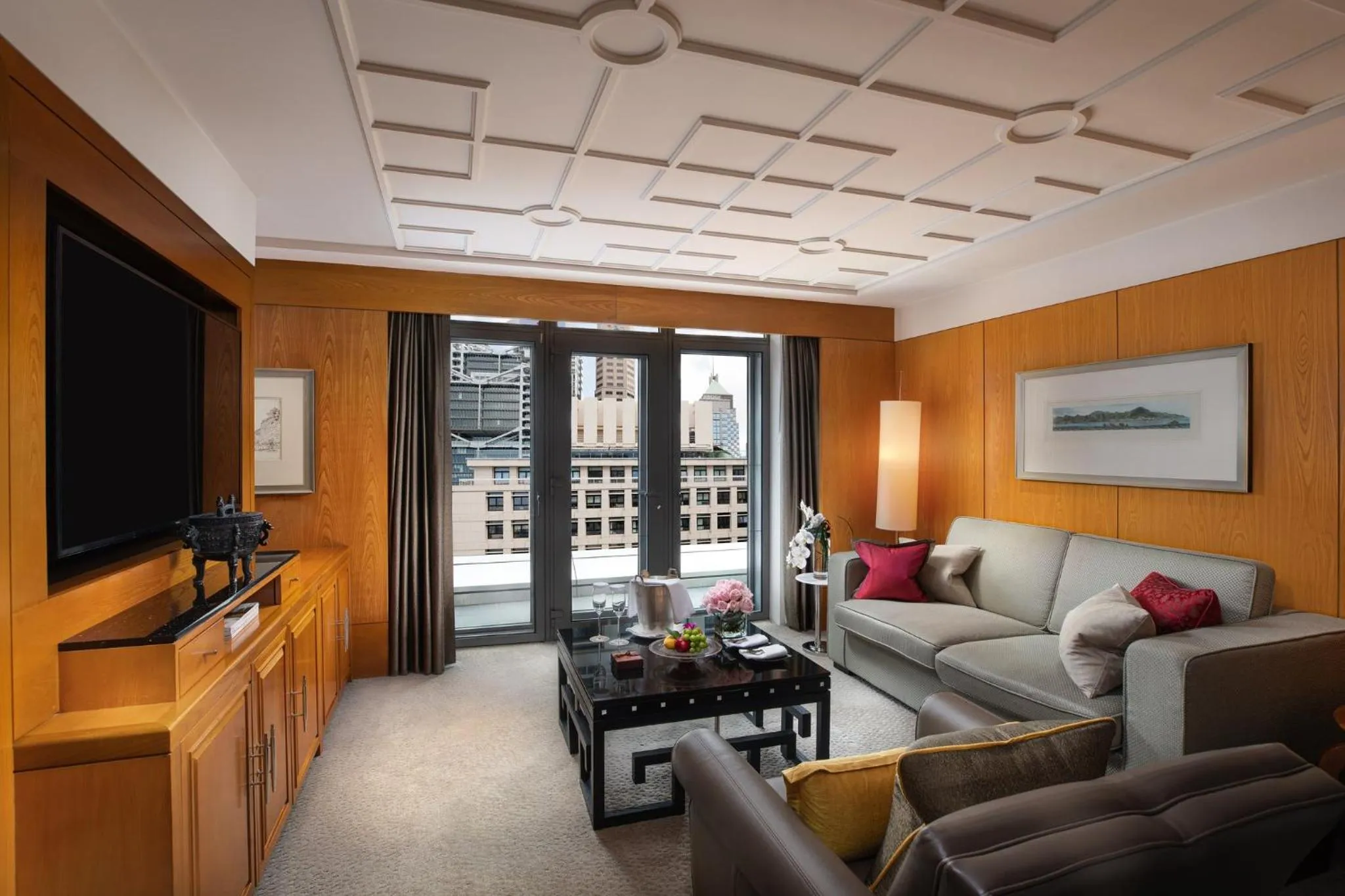 Bedroom in Mandarin Oriental, Hong Kong