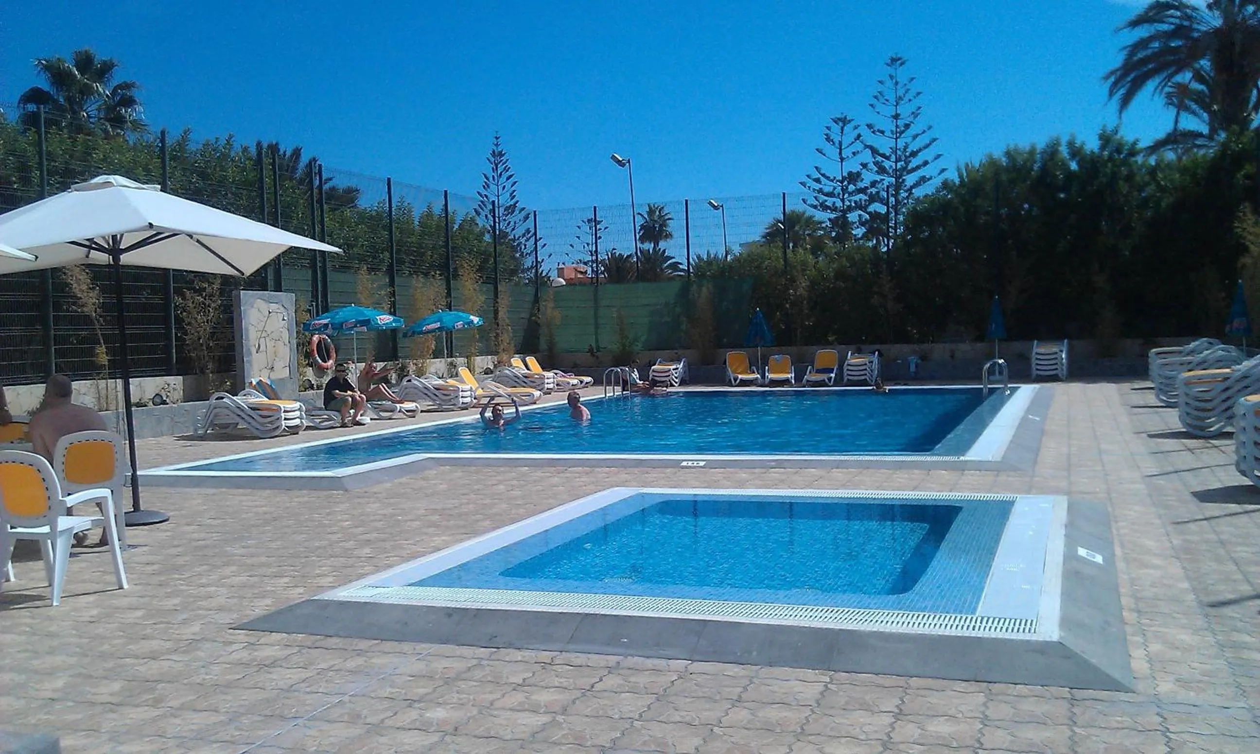 Swimming pool in Bungalows Rebecca Park