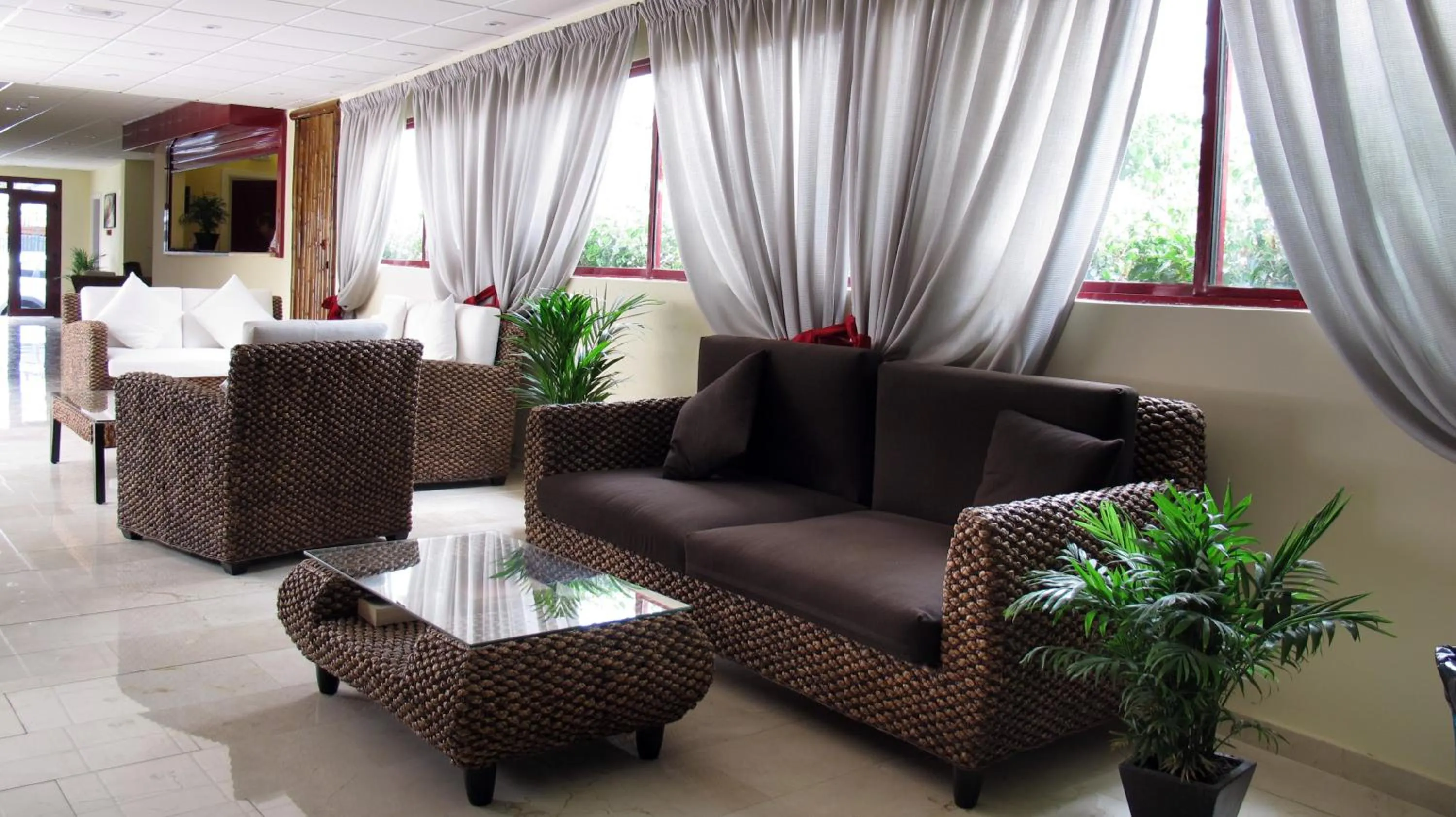 Lobby or reception in Bungalows Rebecca Park