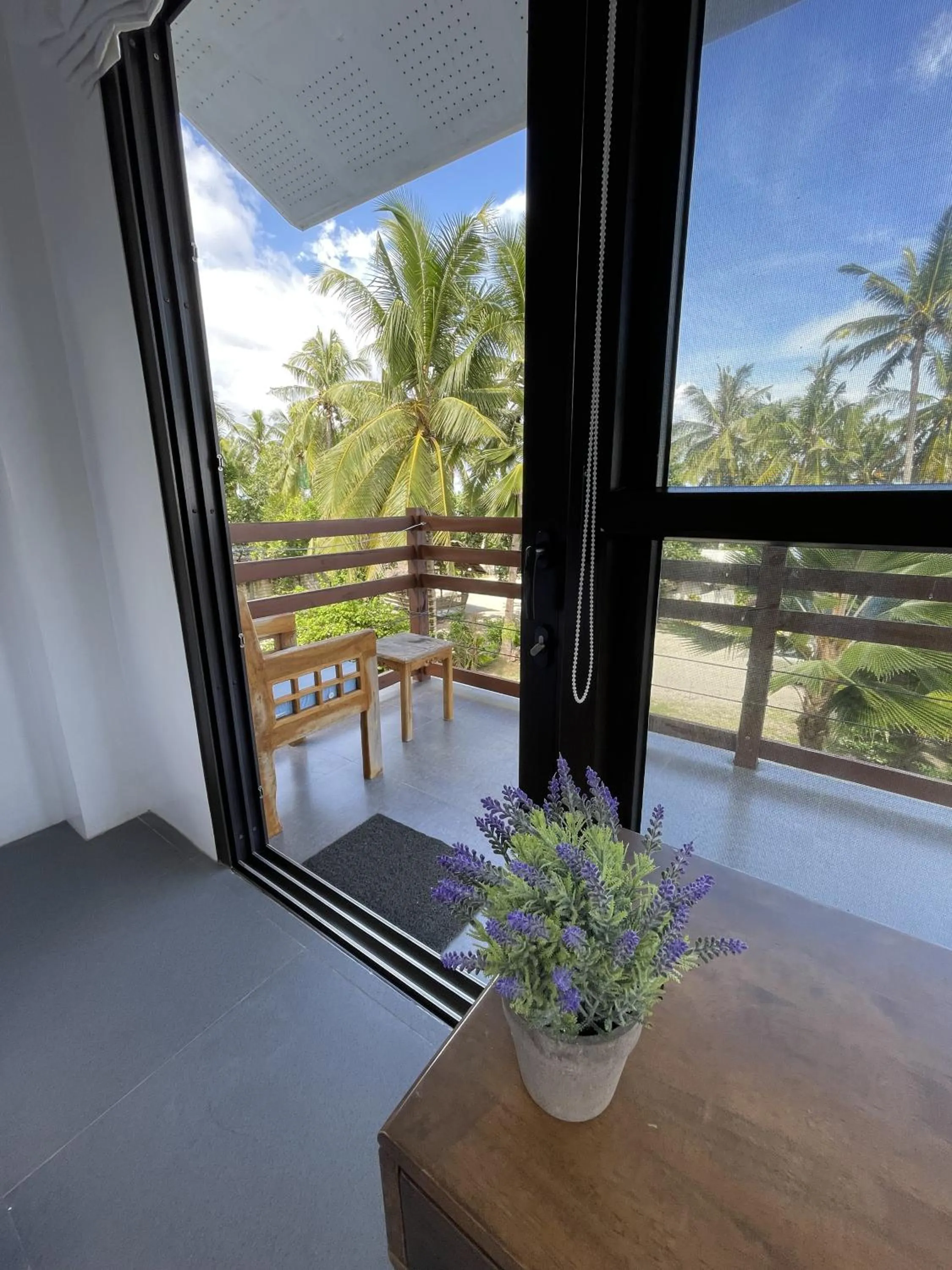 Patio in The Whitehouse by the Sea