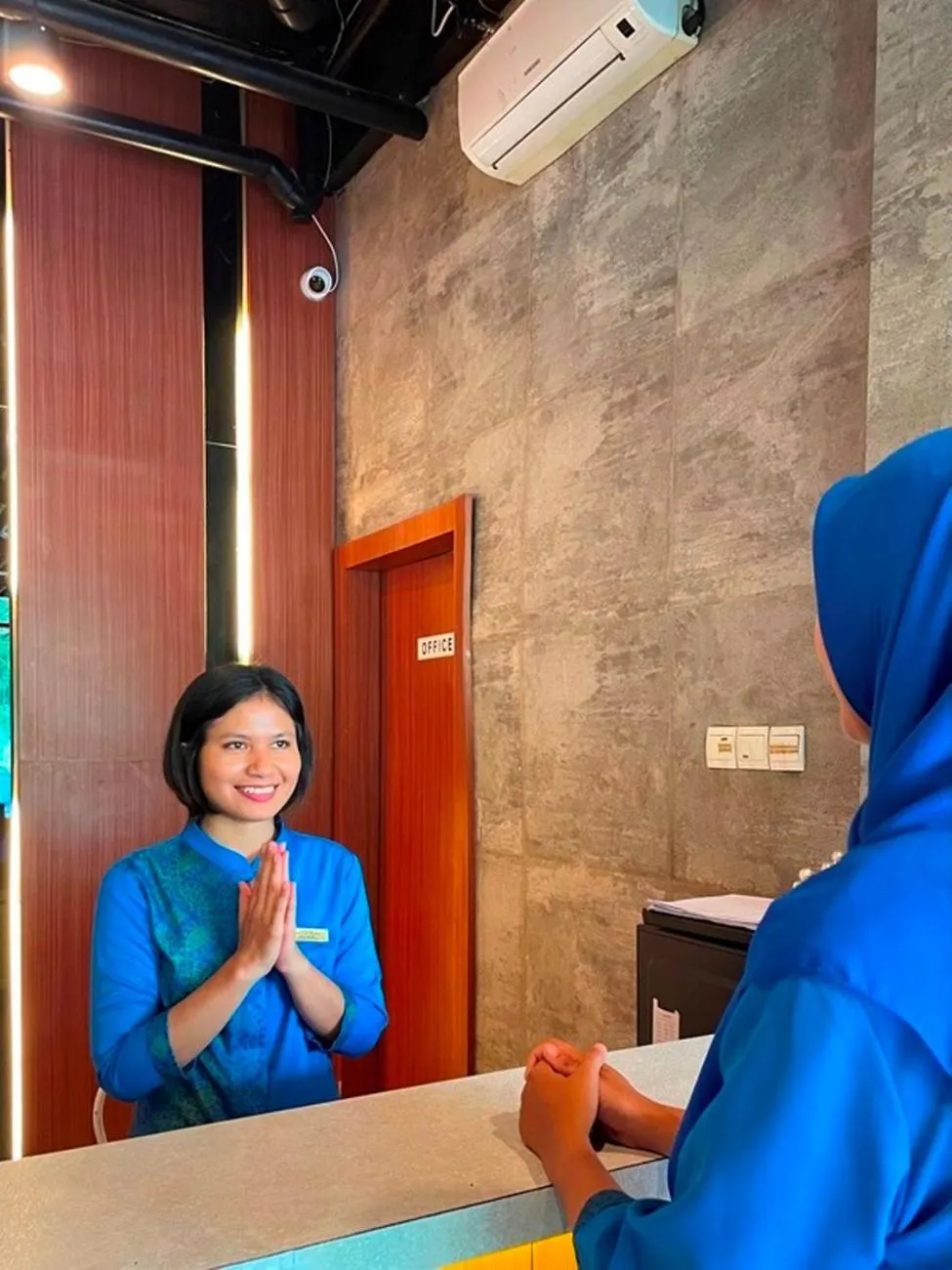 Lobby or reception in CREW EXPRESS Hotel