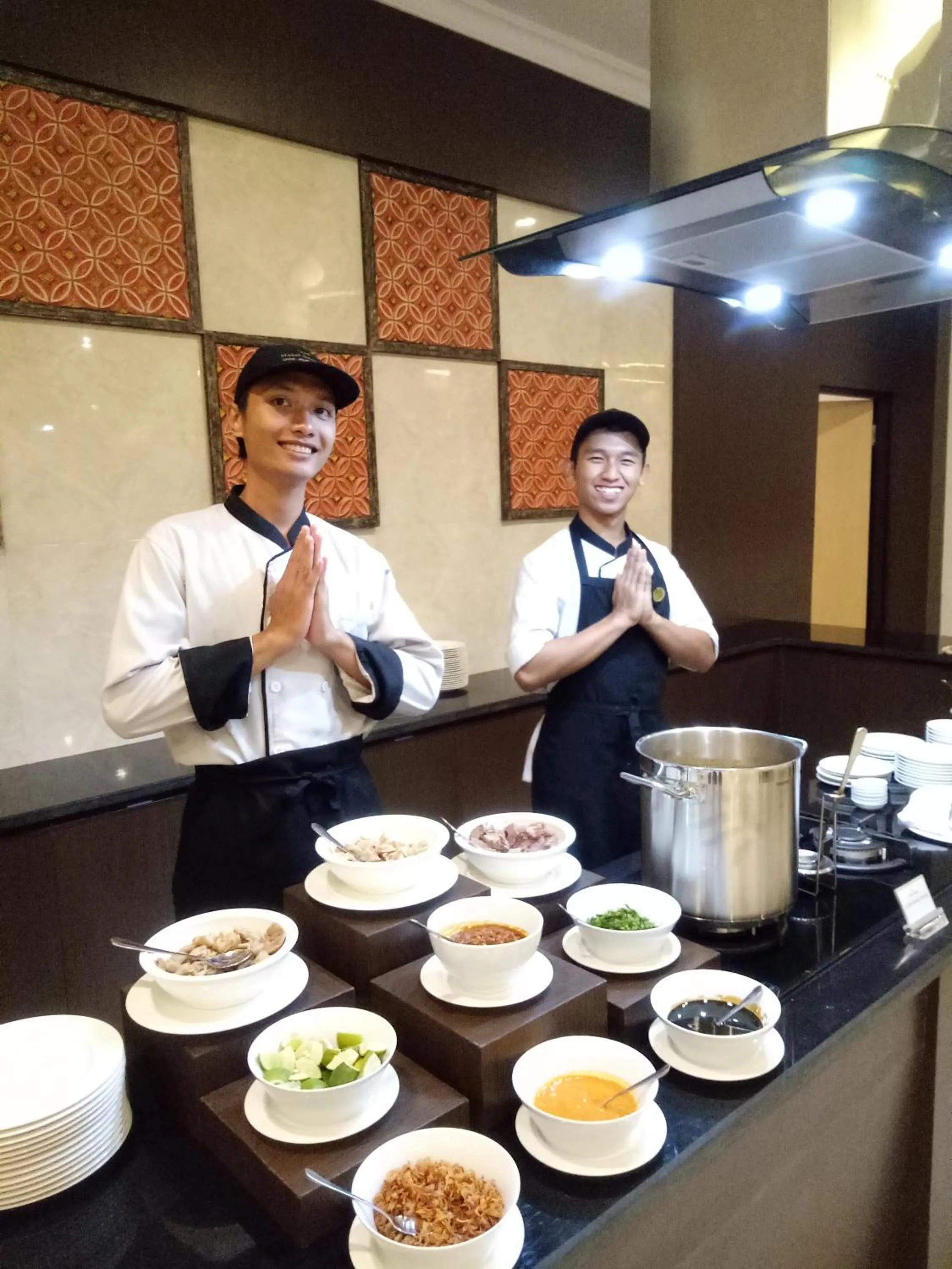 Breakfast in Hotel Santika Luwuk - Sulawesi Tengah