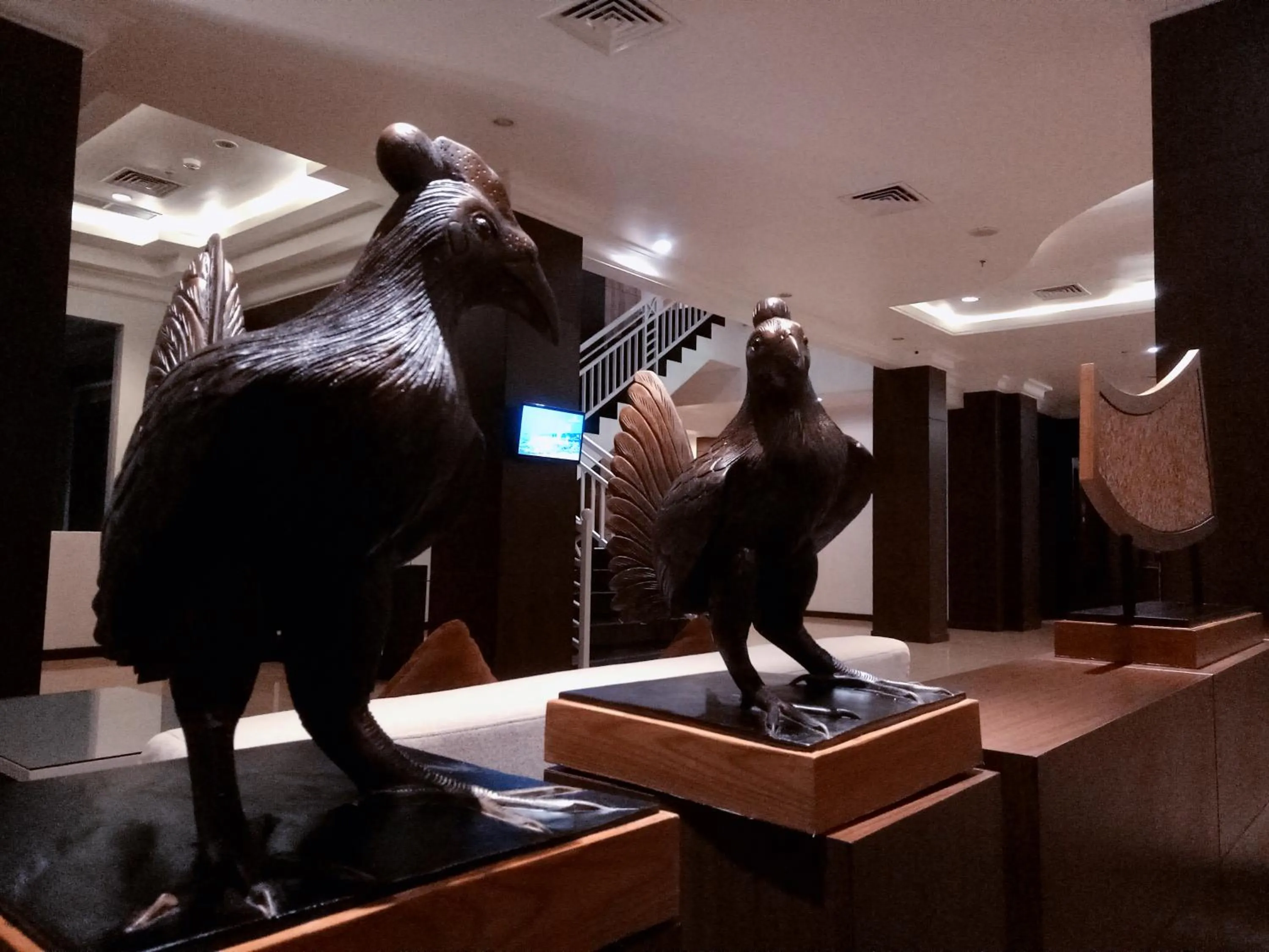 Decorative detail in Hotel Santika Luwuk - Sulawesi Tengah