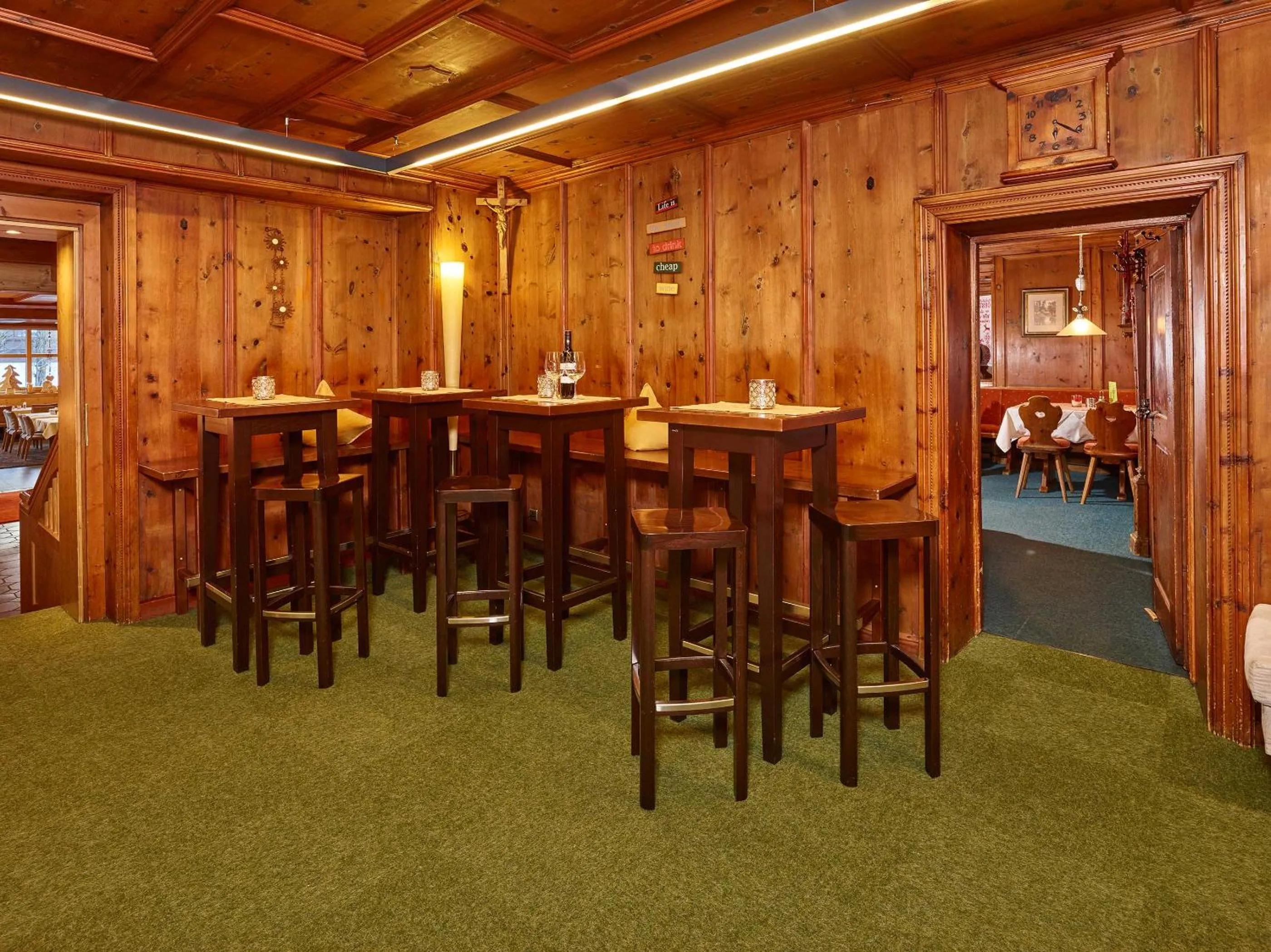 Decorative detail in Hotel Zum Hirschen