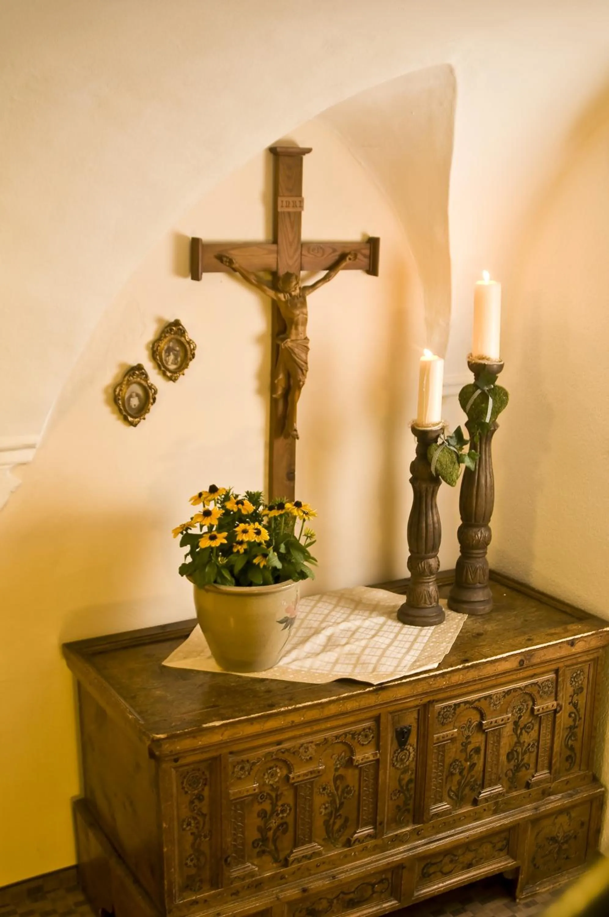 Decorative detail in Hotel Zum Hirschen