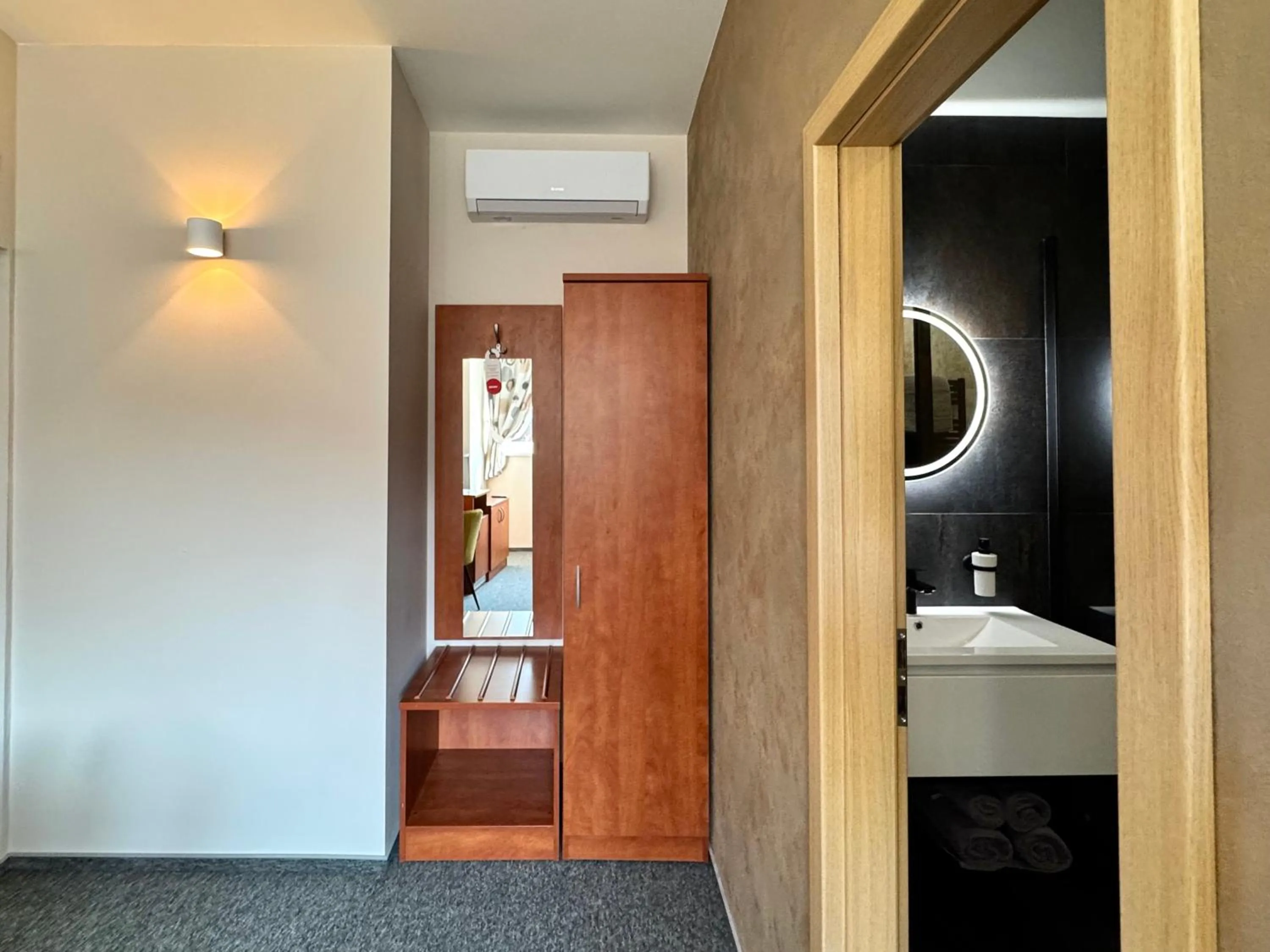 Bathroom in Hotel U Vlašského Dvora