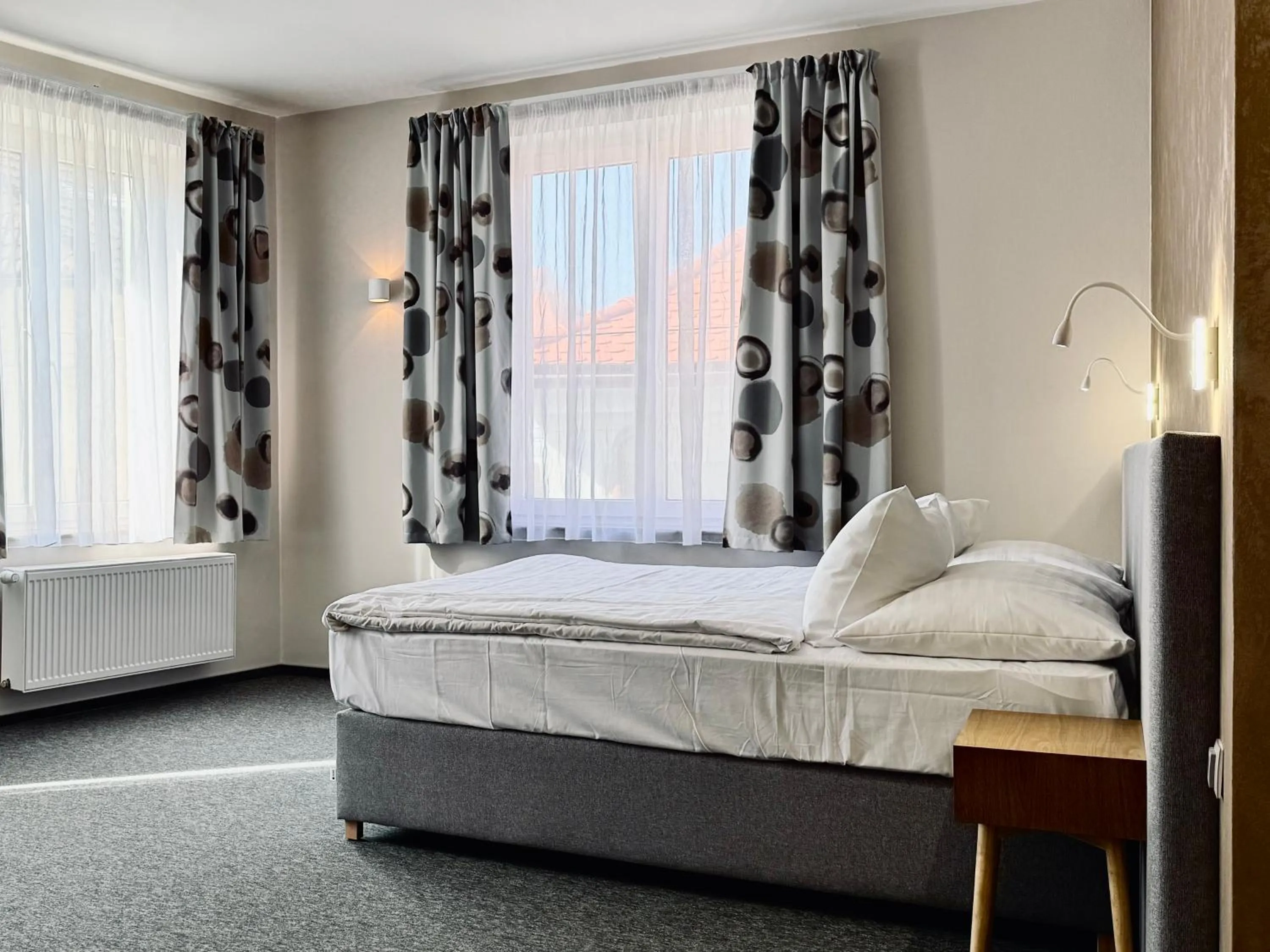 Bed in Hotel U Vlašského Dvora