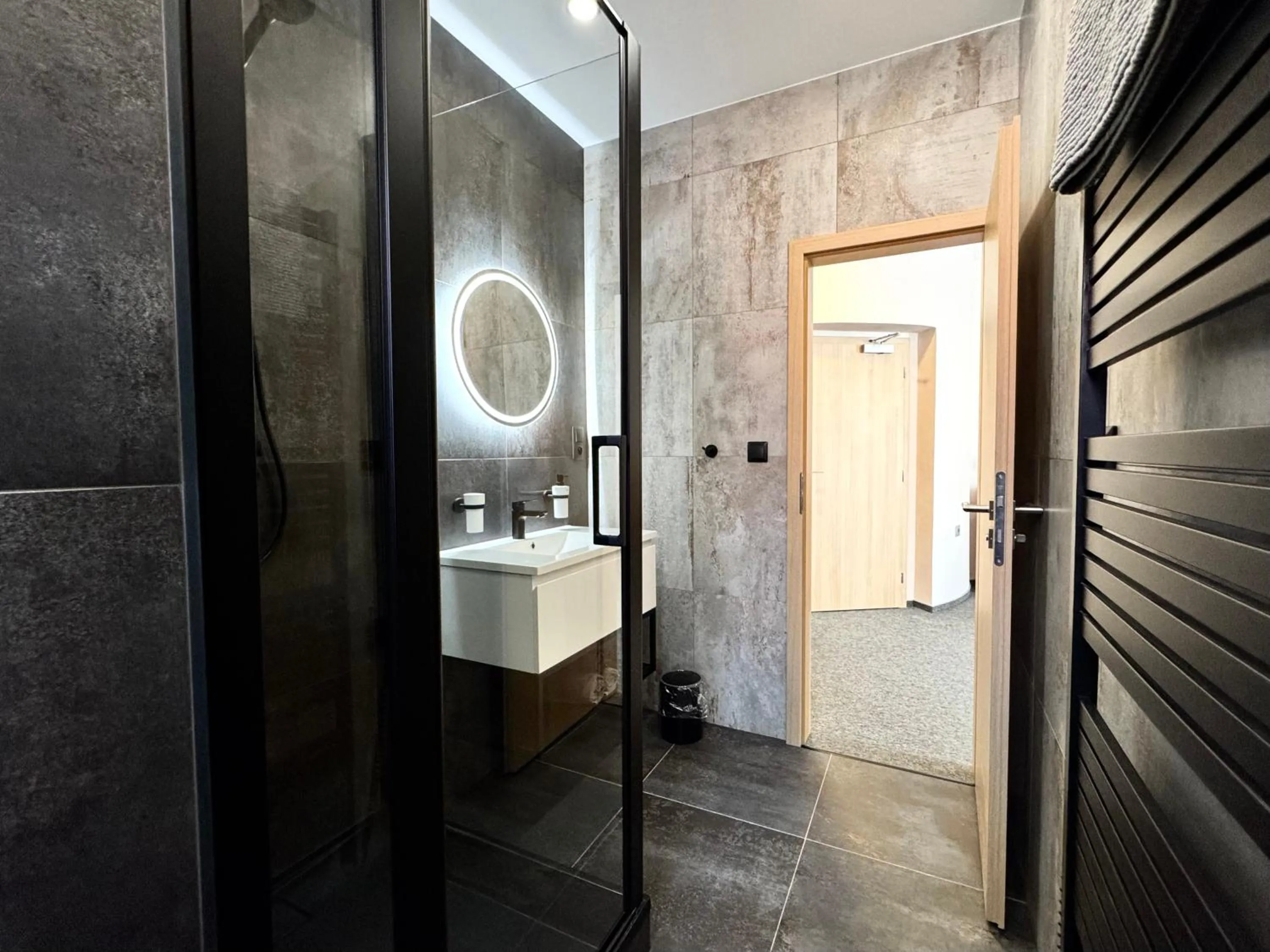 Shower in Hotel U Vlašského Dvora