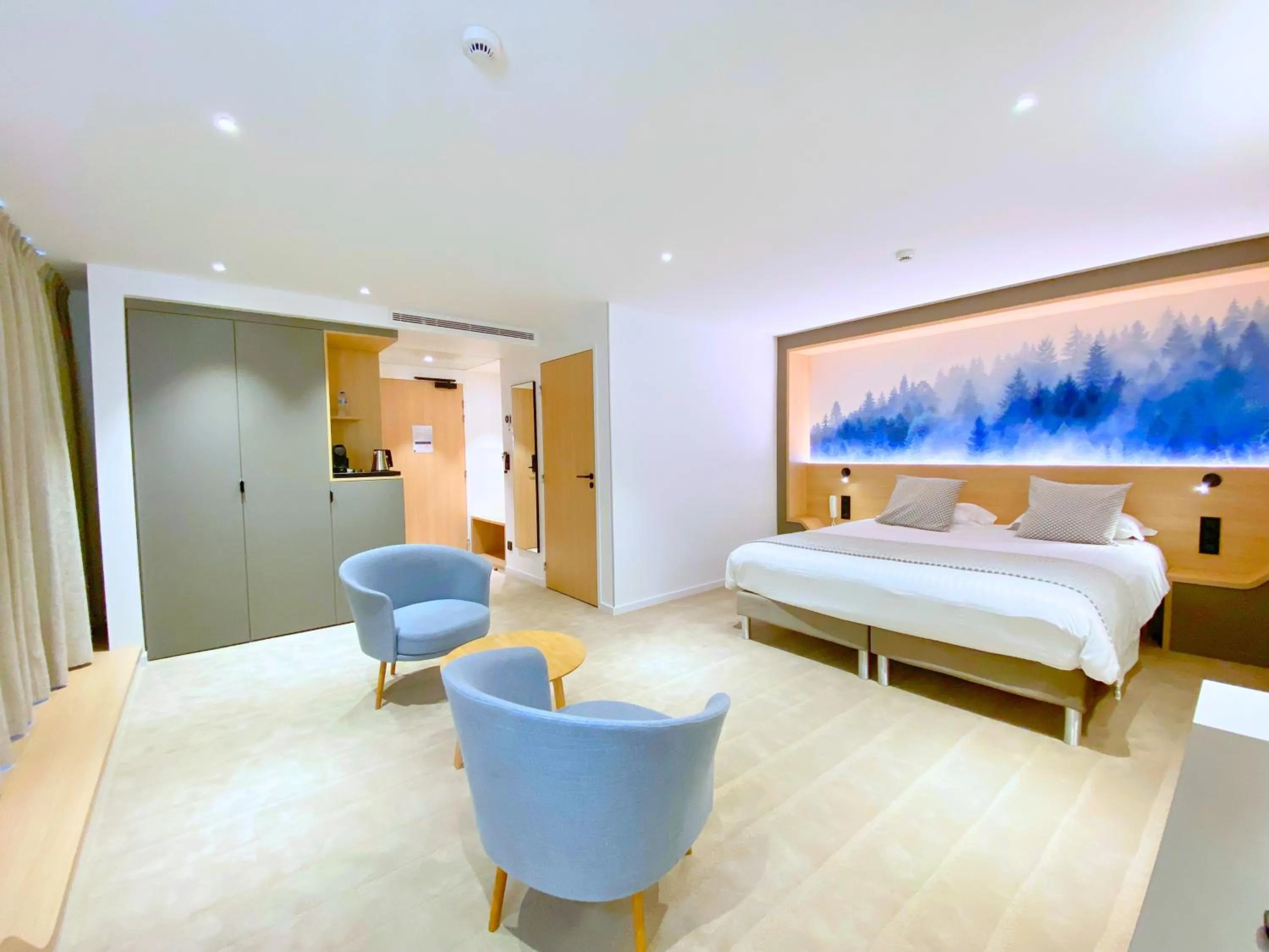 Photo of the whole room, Bed in Brit Hotel Piscine & Spa - Fougères