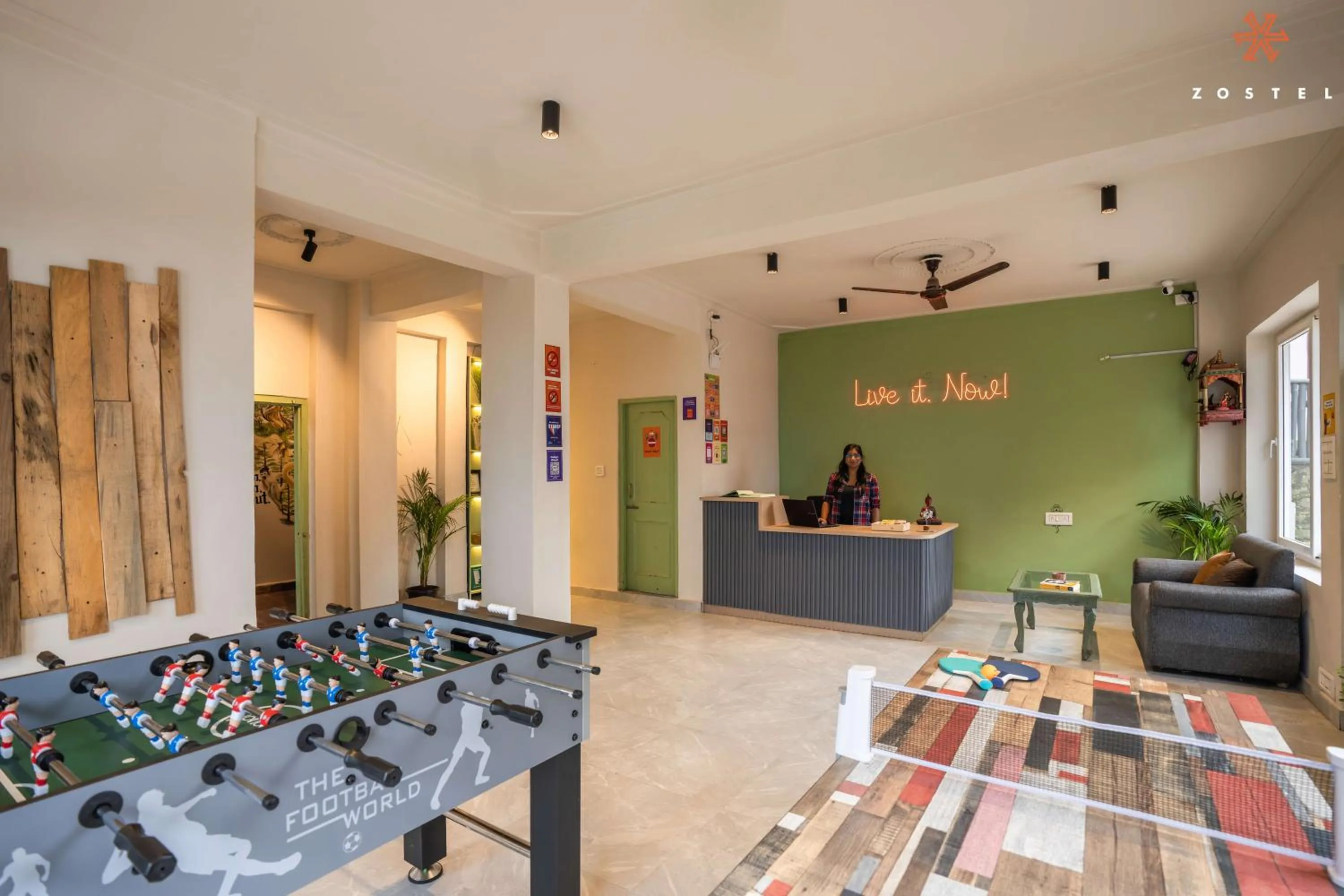 Game Room in Zostel Dharamkot