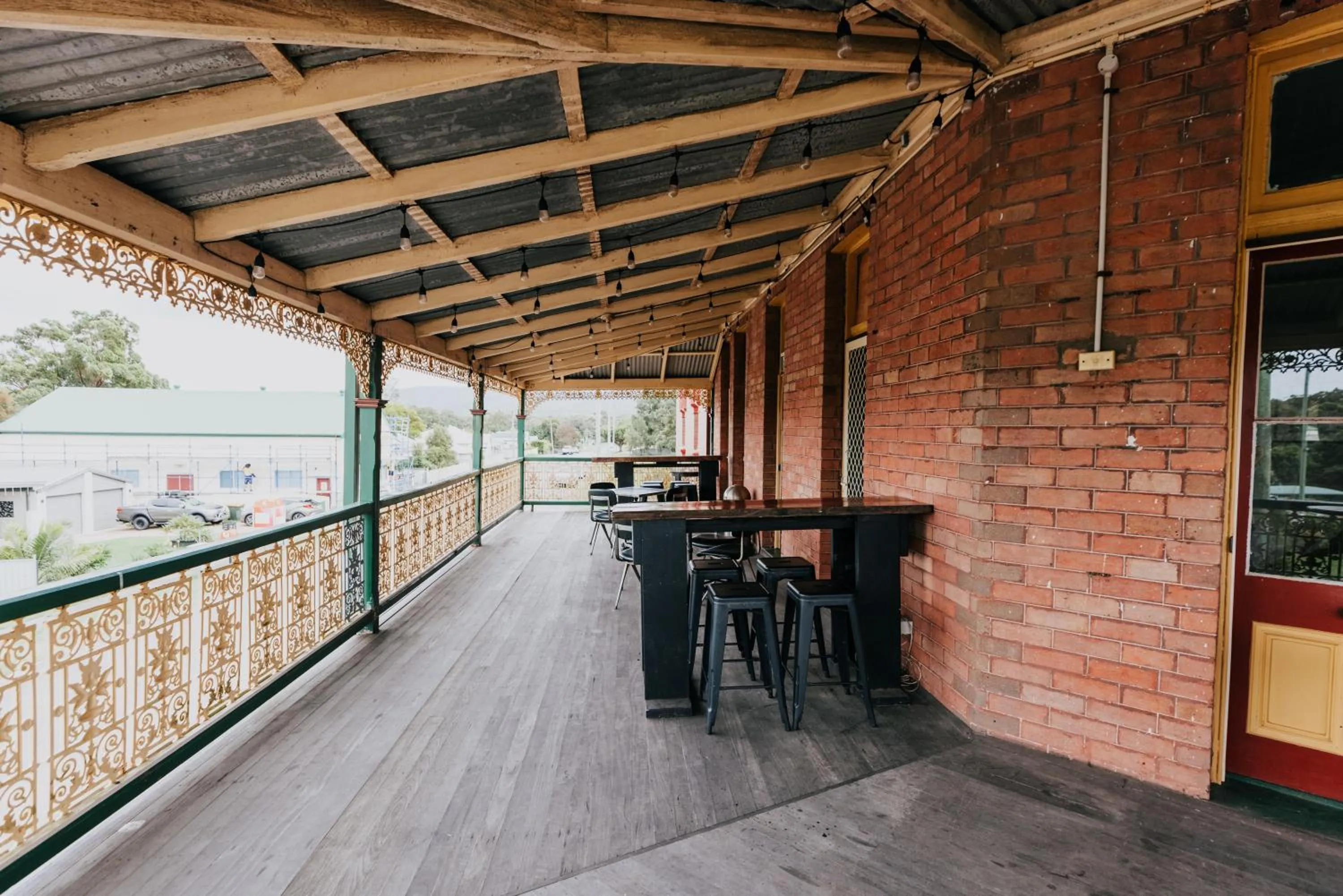 Balcony/Terrace in Holmesville Hotel