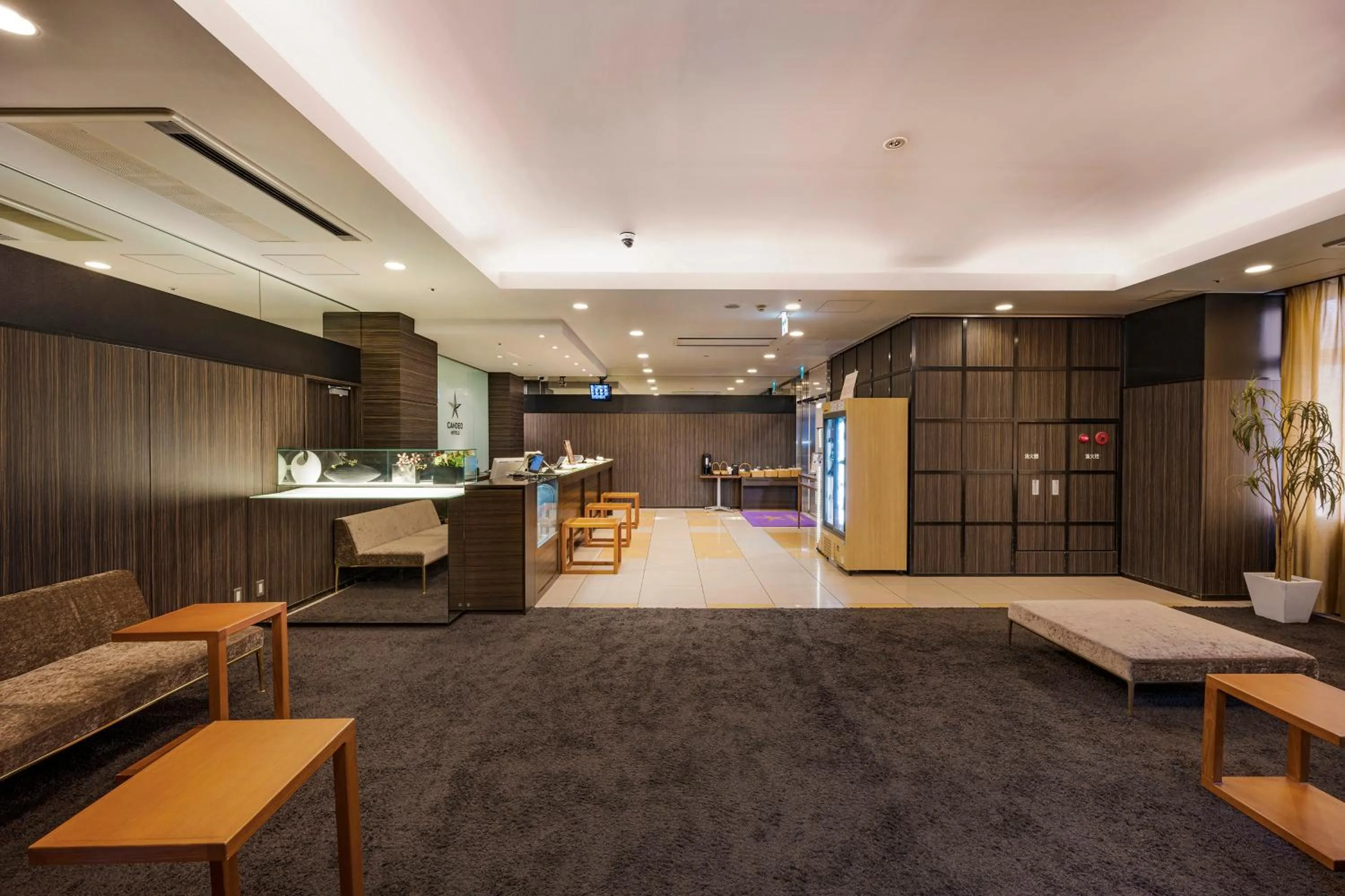 Lobby or reception in Candeo Hotels Ueno Park
