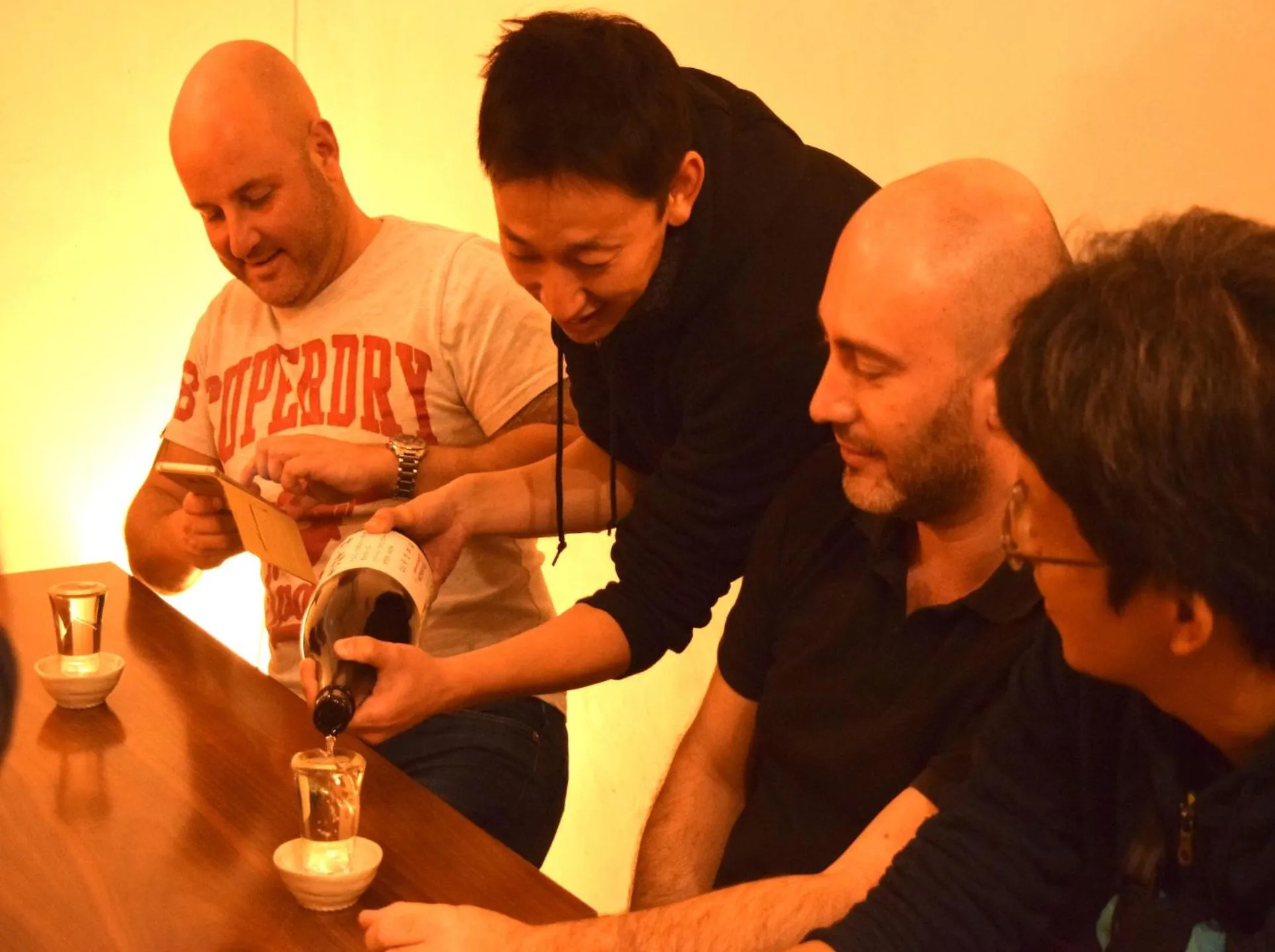 Alcoholic drinks in Hiroshima Hostel EN