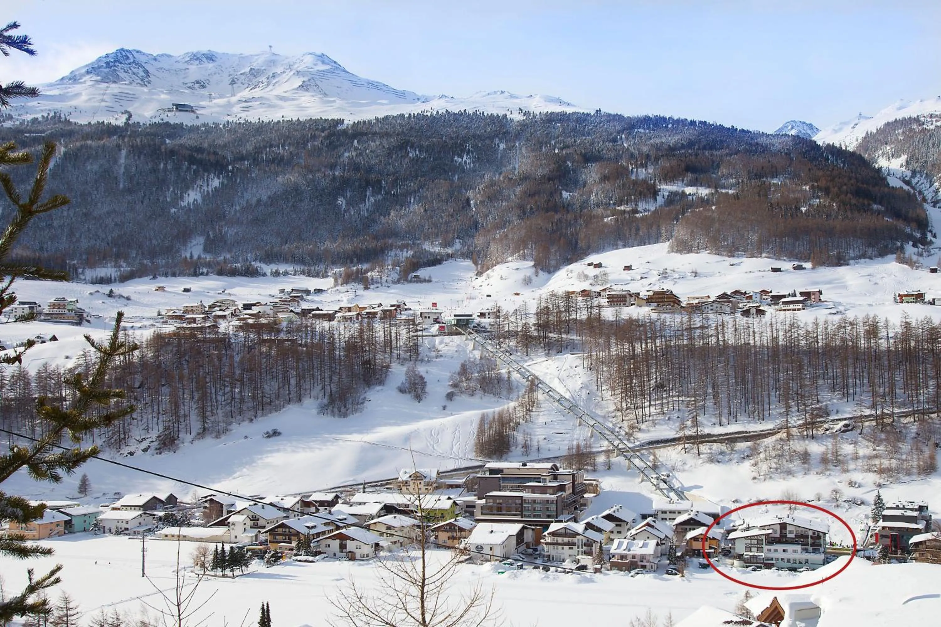 Property building in Hotel Hubertus