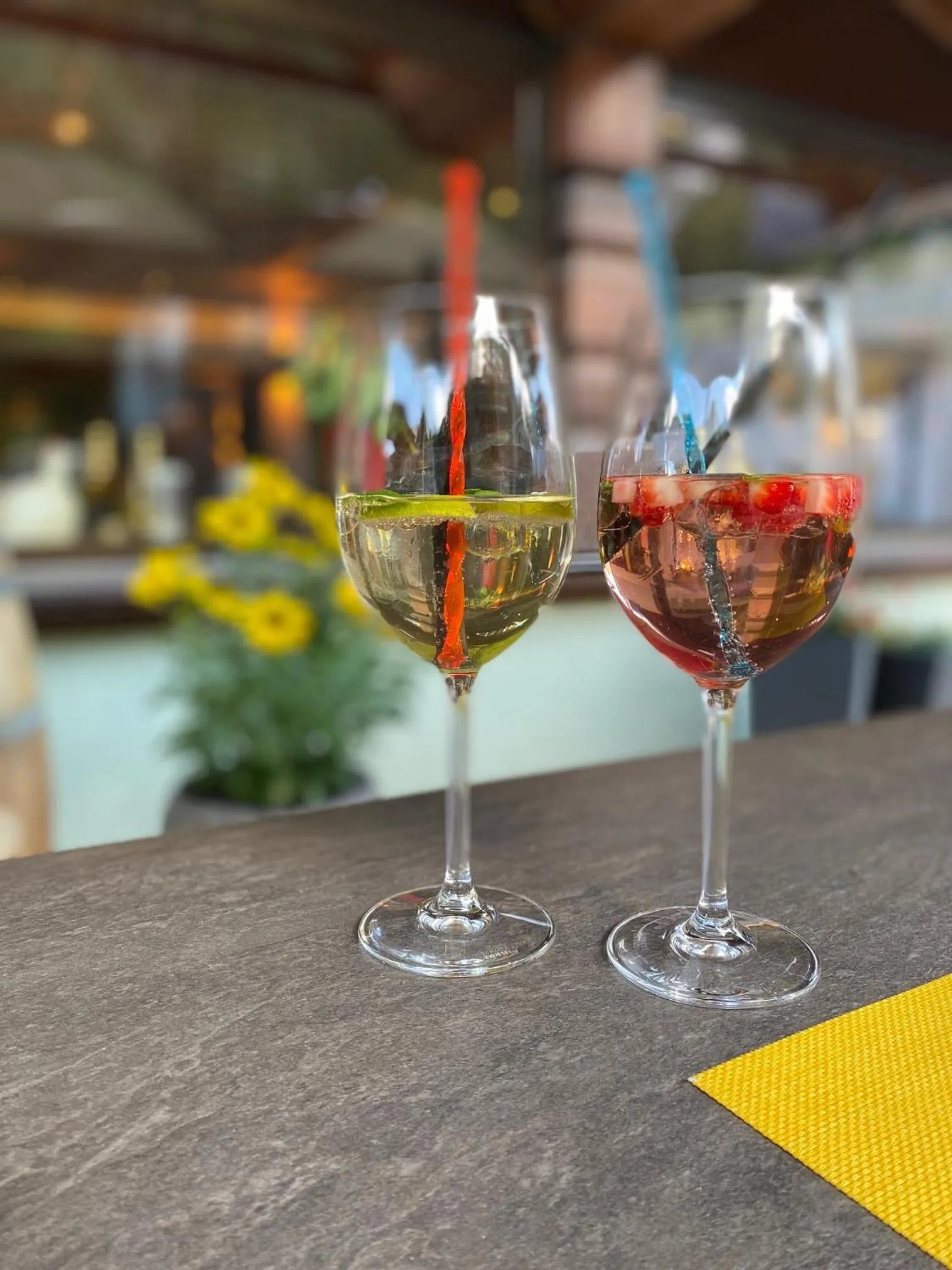 Drinks in Hotel Hubertus