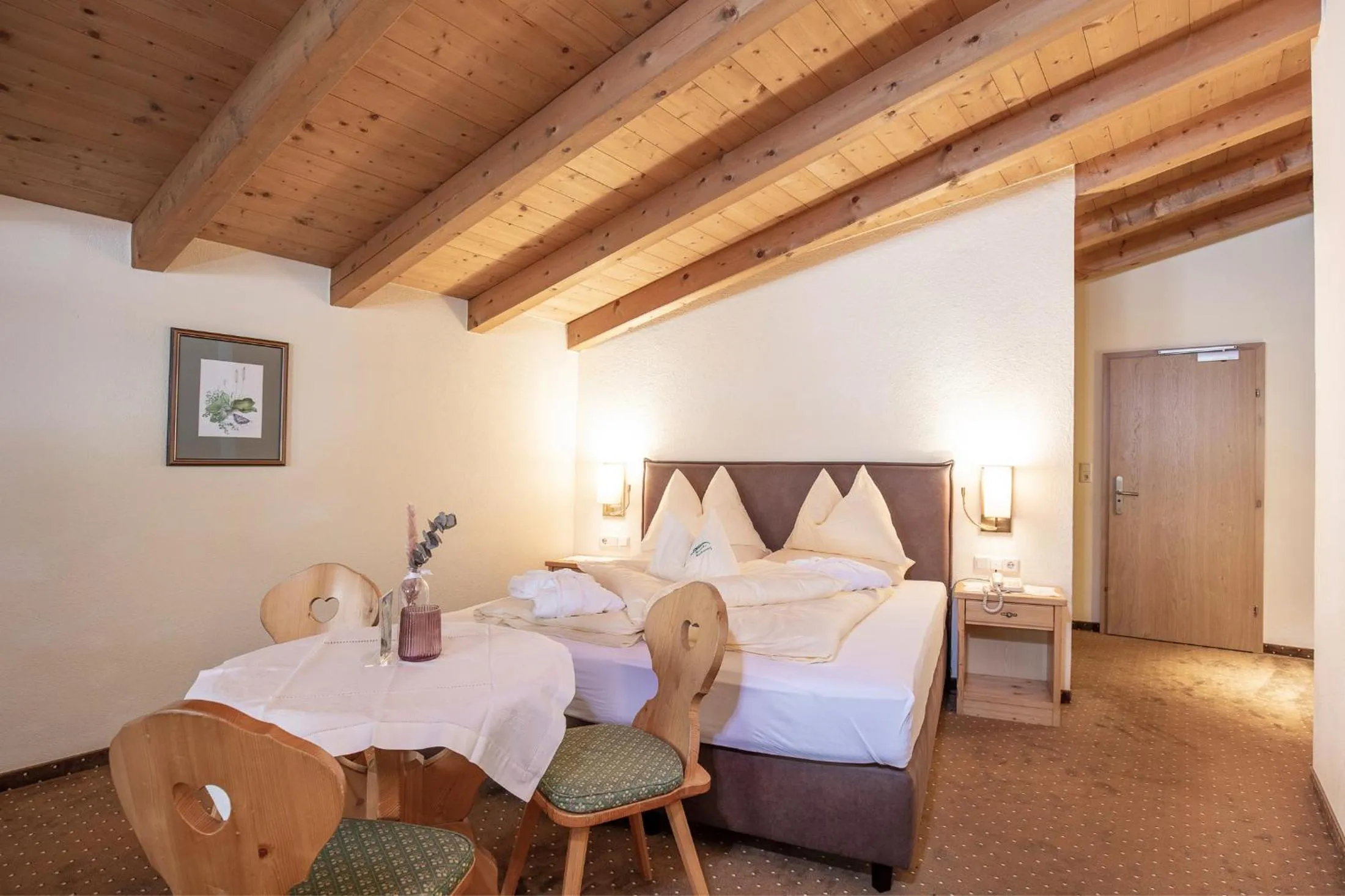 Photo of the whole room, Bed in Hotel Hubertus