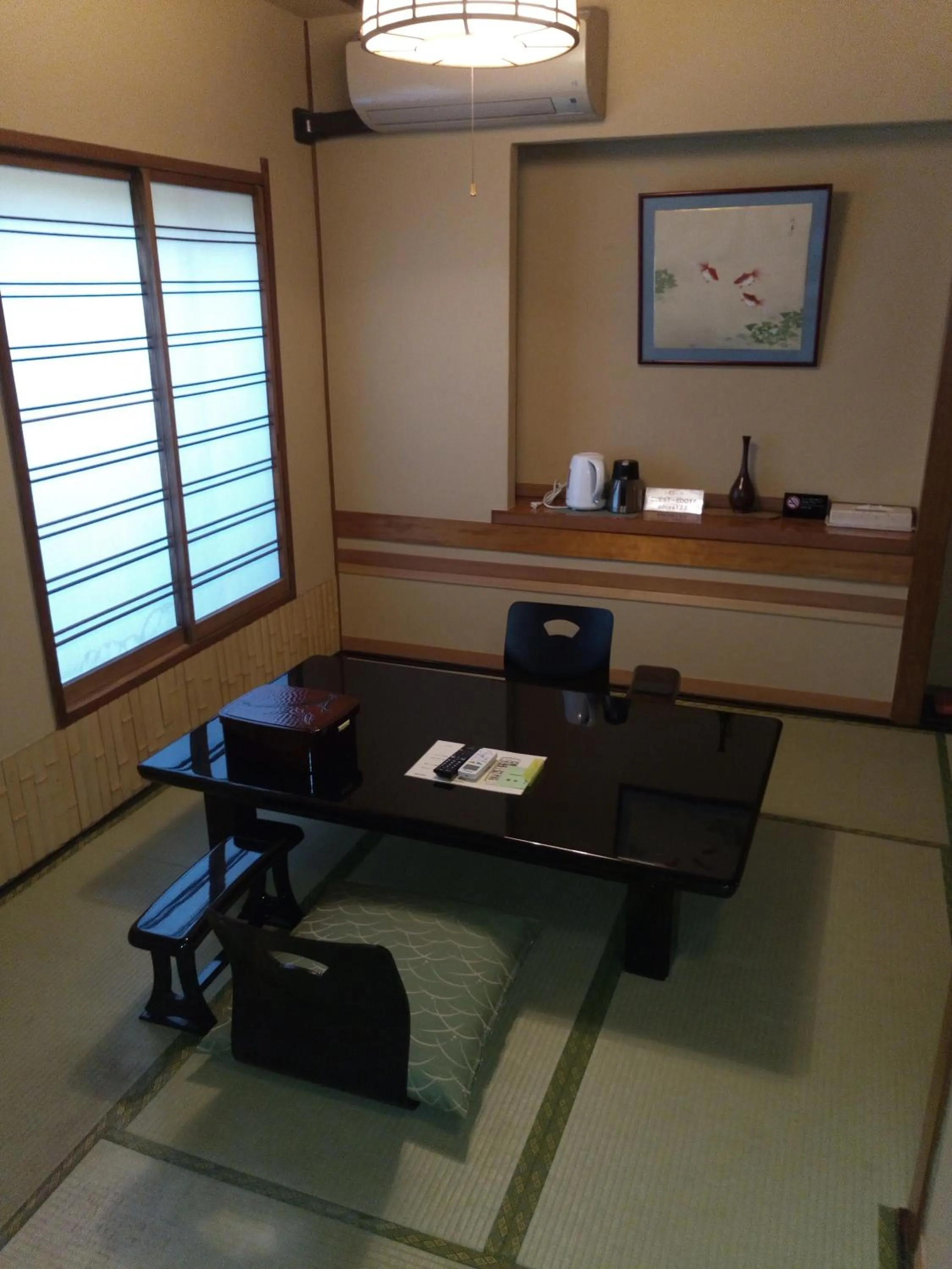 Dining area in Hotel Edoya