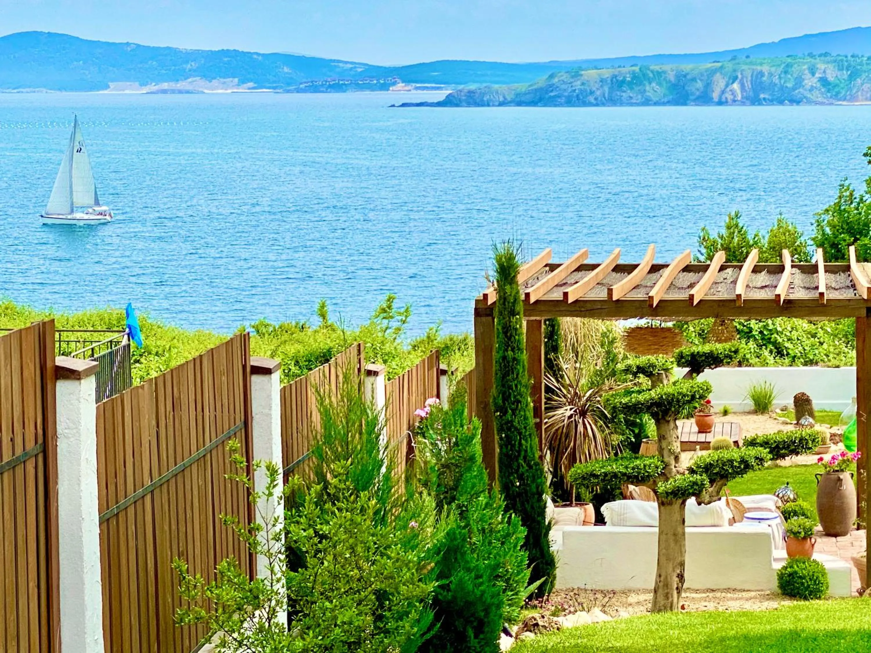 Patio in Casa de oro Alma