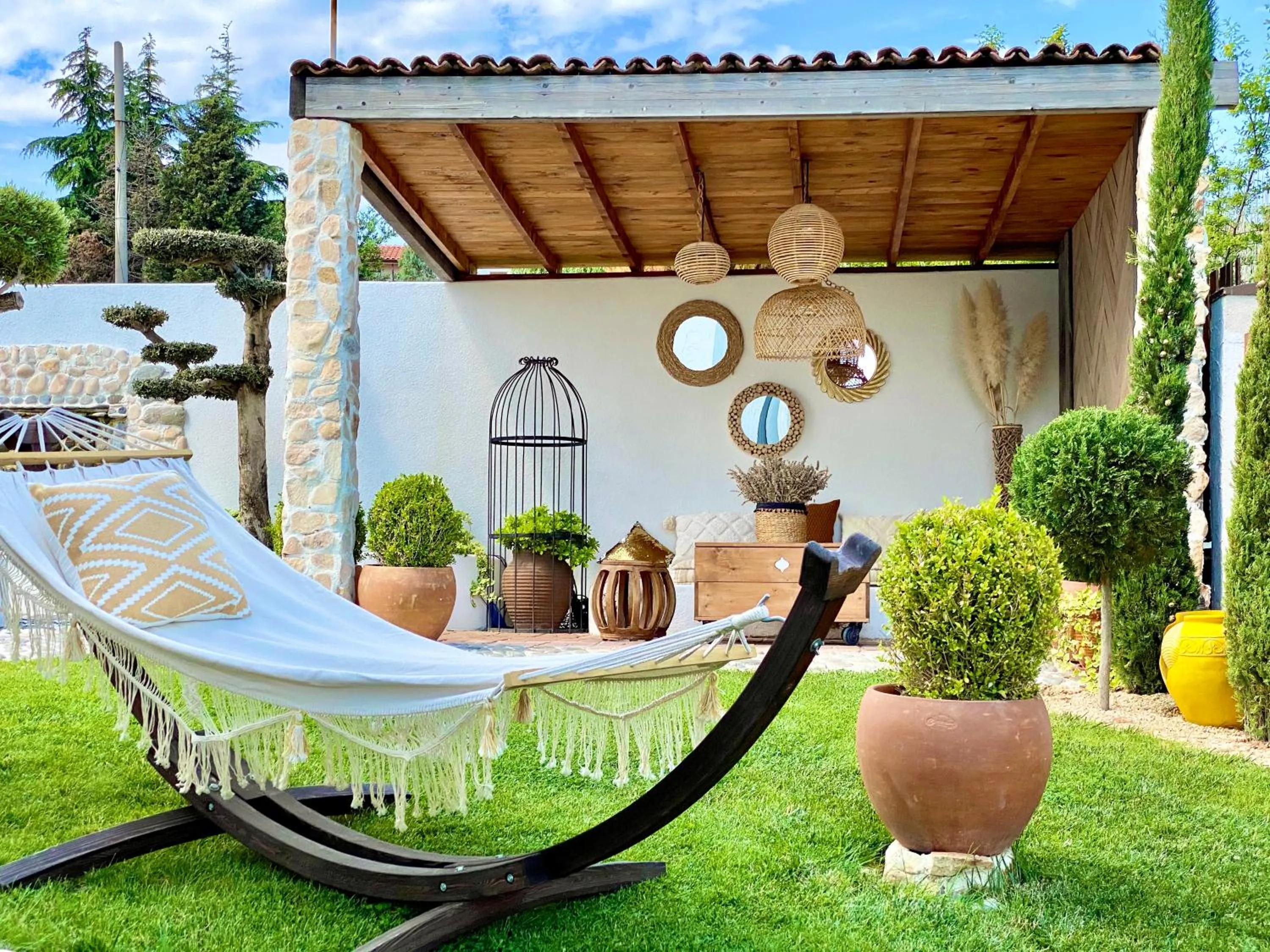 Patio in Casa de oro Alma