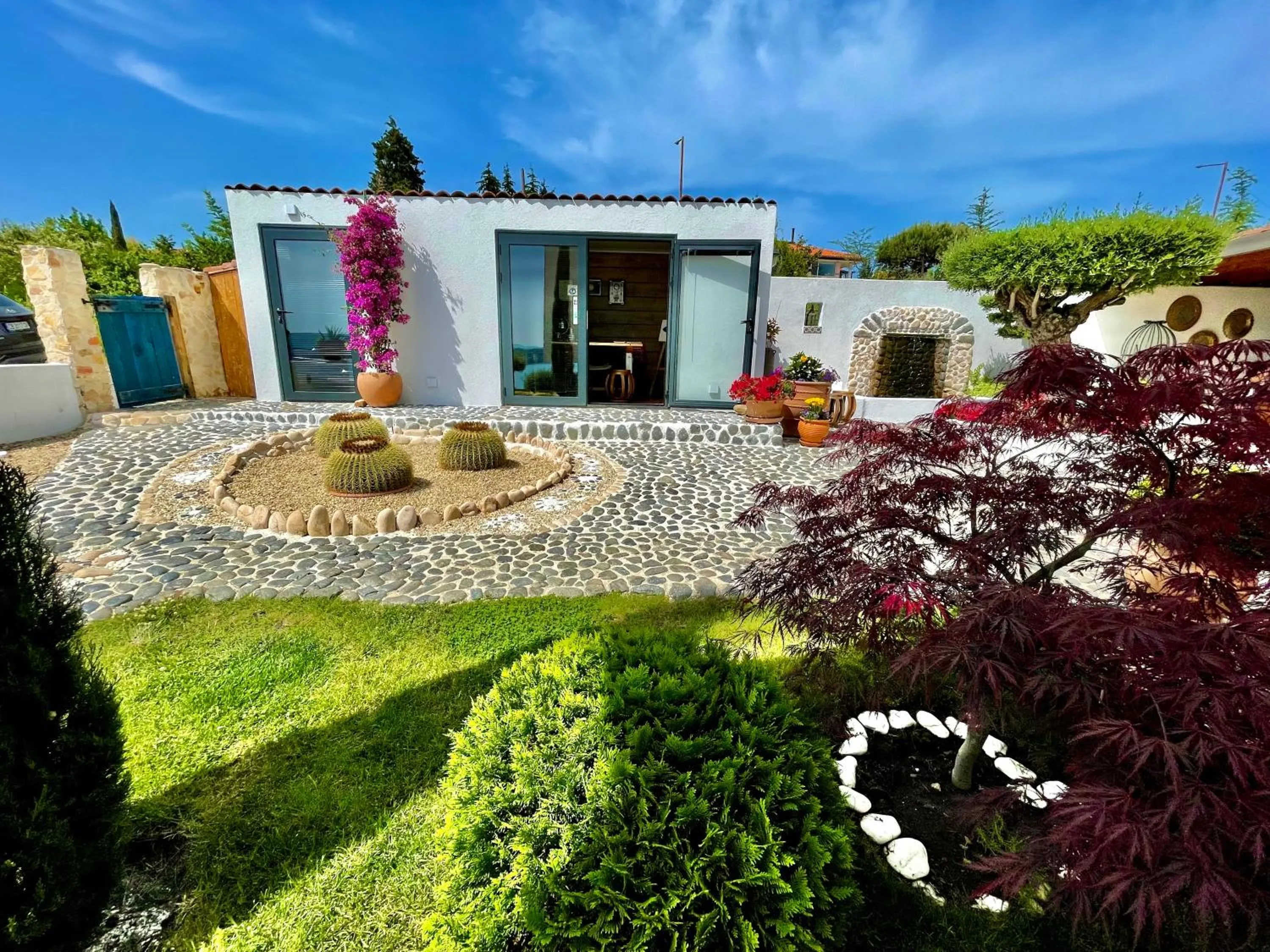 Lobby or reception in Casa de oro Alma