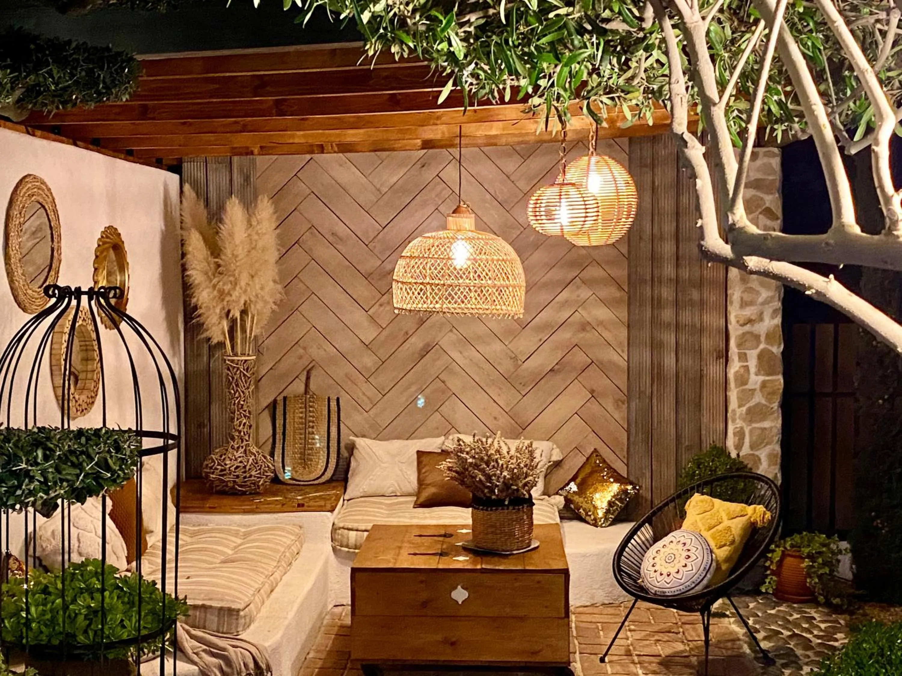 Patio in Casa de oro Alma