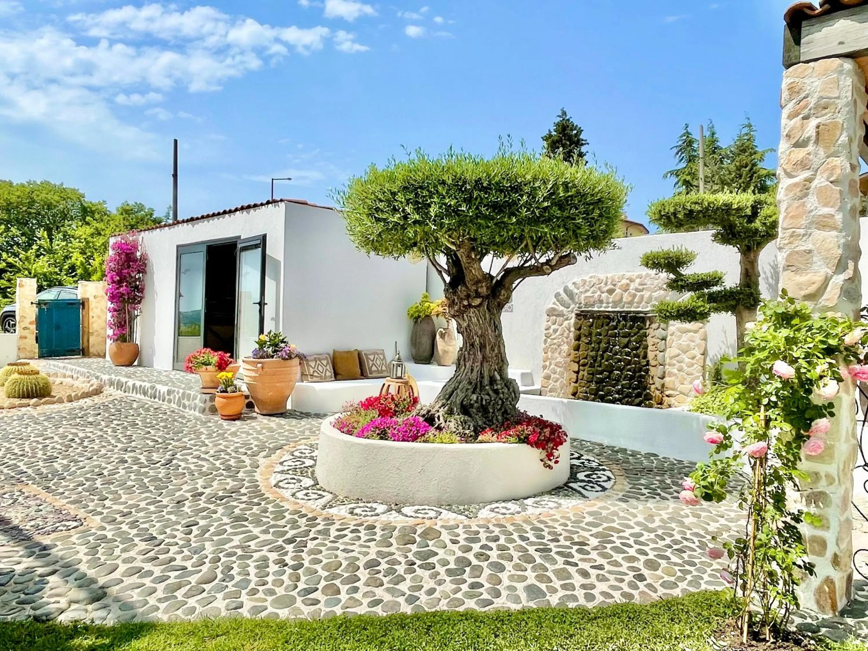 Patio in Casa de oro Alma