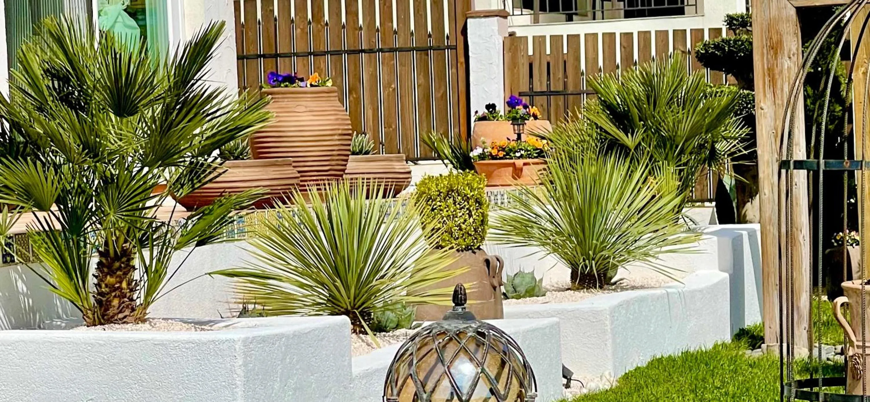 Patio in Casa de oro Alma