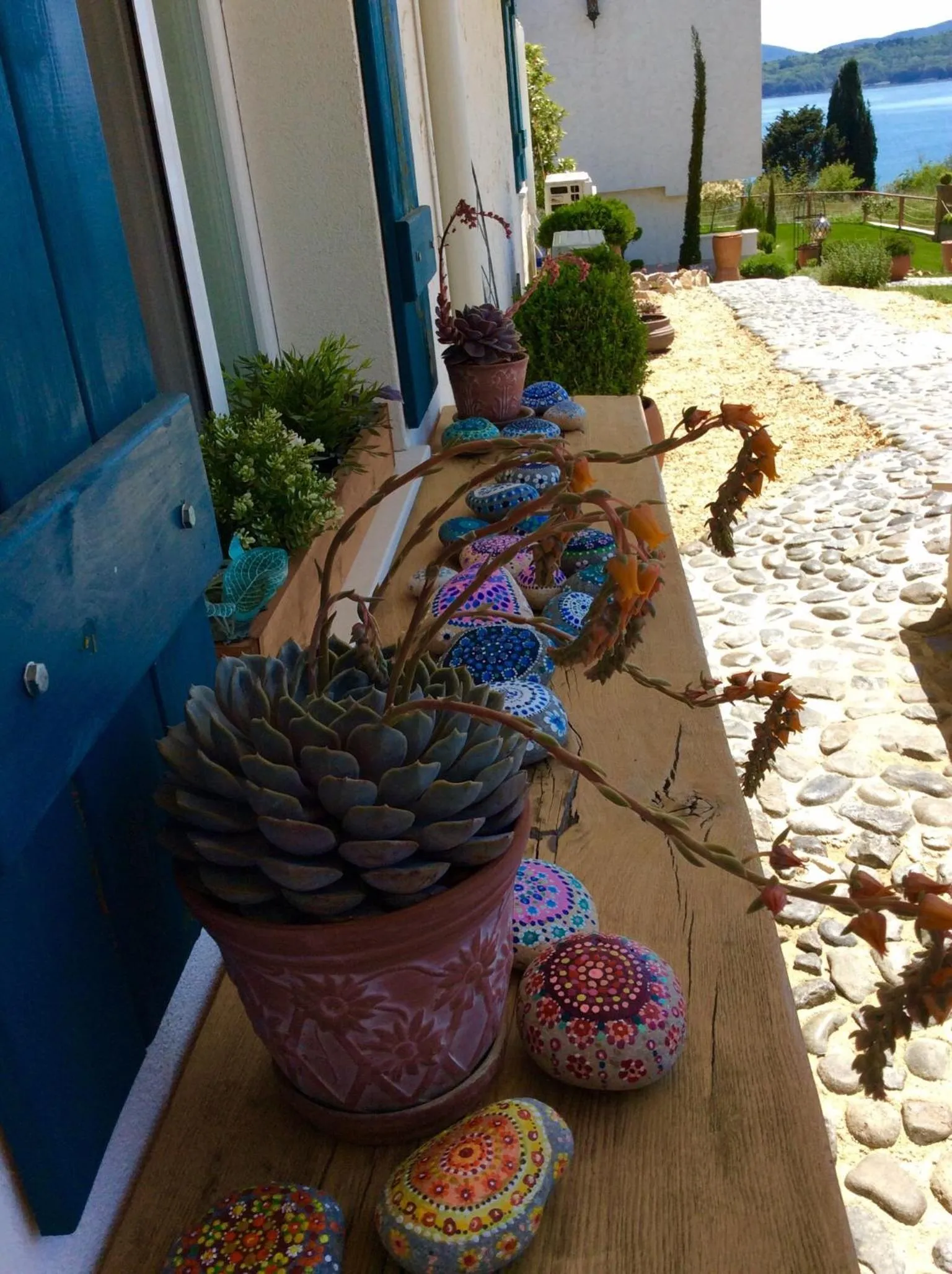Patio in Casa de oro Alma