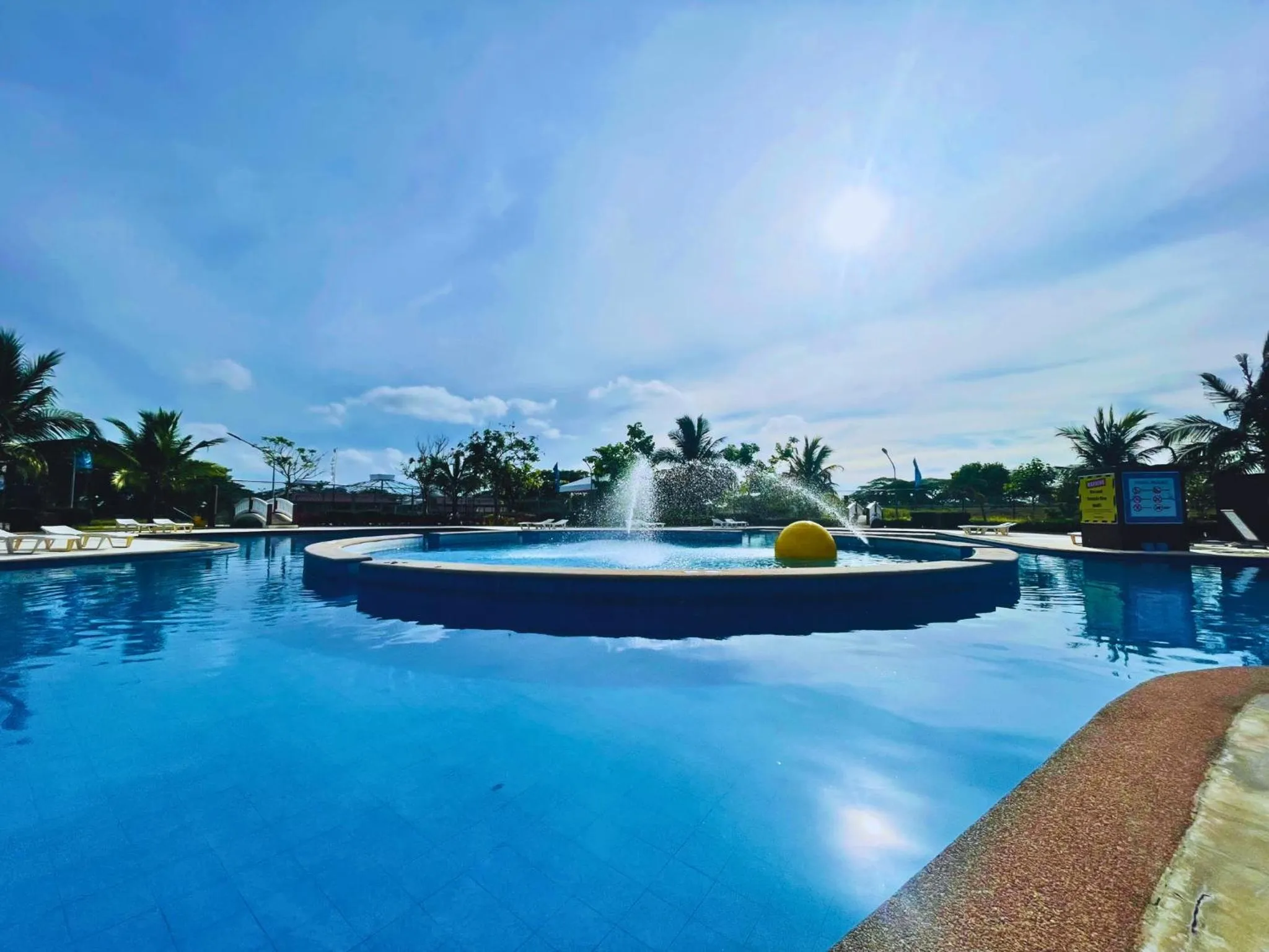 Pool view in Aquamira Hotel & Resort