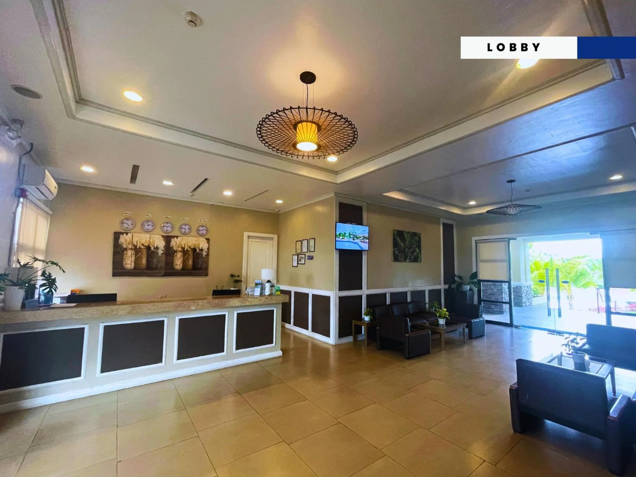 Lobby or reception in Aquamira Hotel & Resort