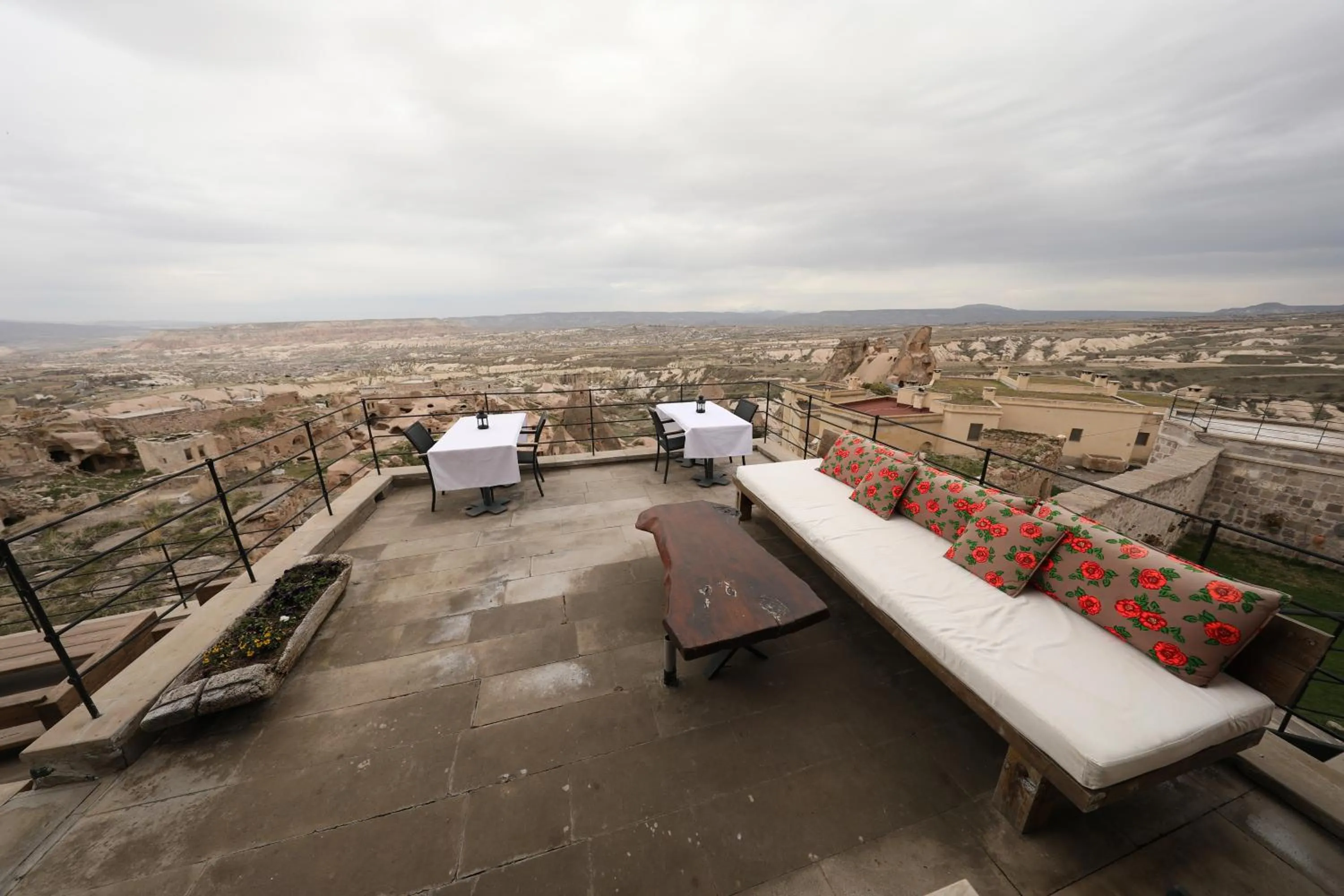 Natural landscape in Helike Cave Suites