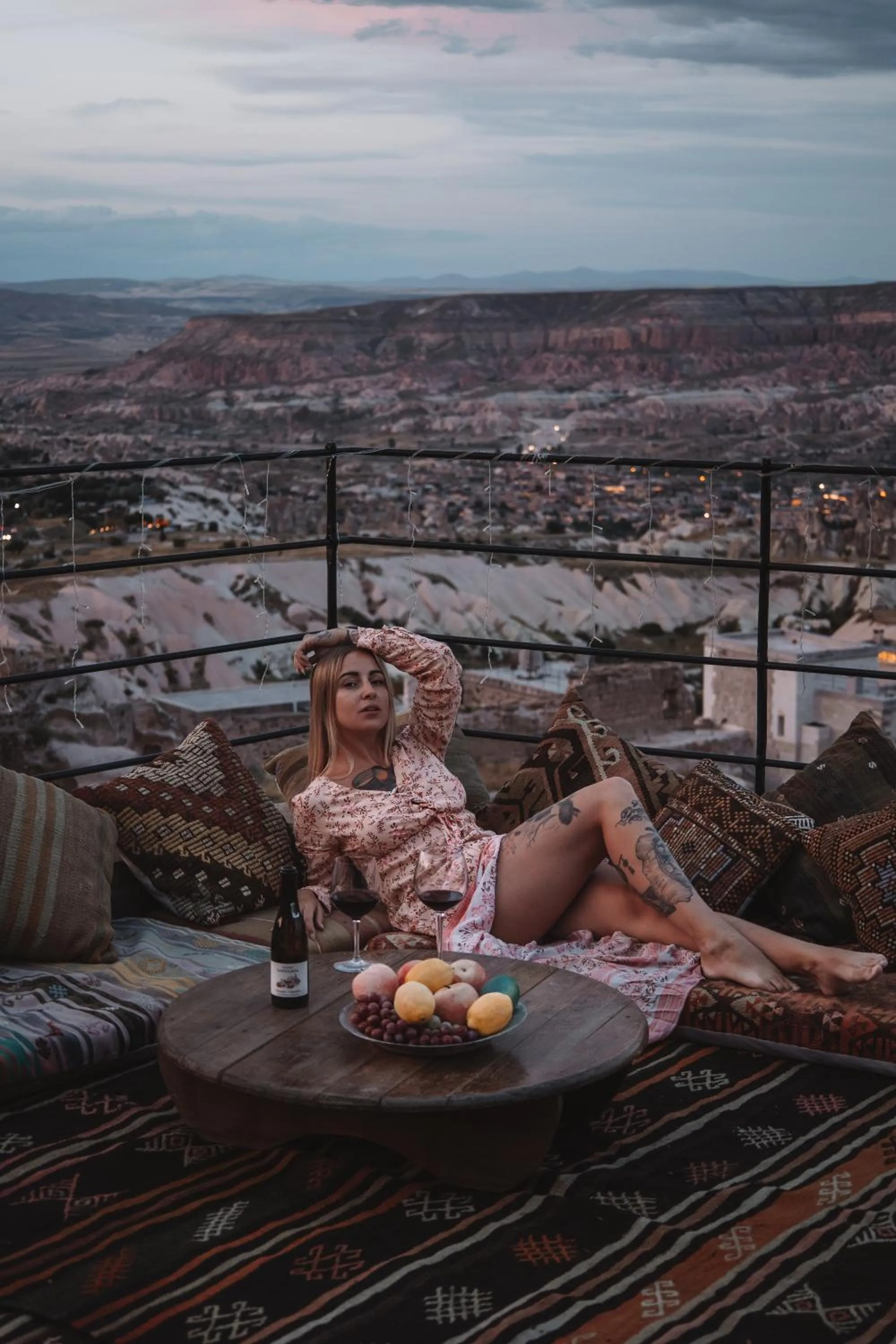 Natural landscape in Helike Cave Suites