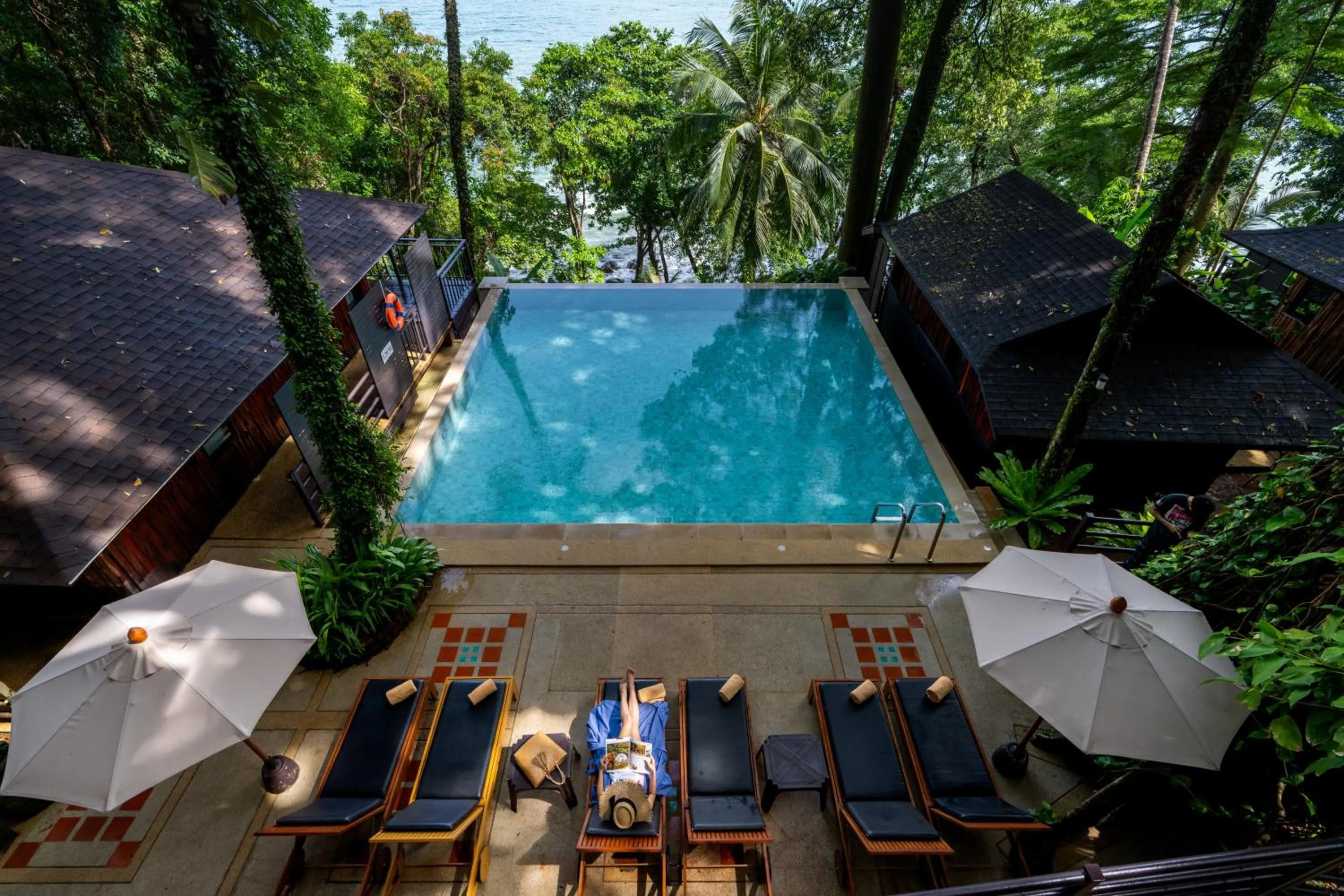 Swimming pool in Baan Krating Khao Lak Resort - SHA plus