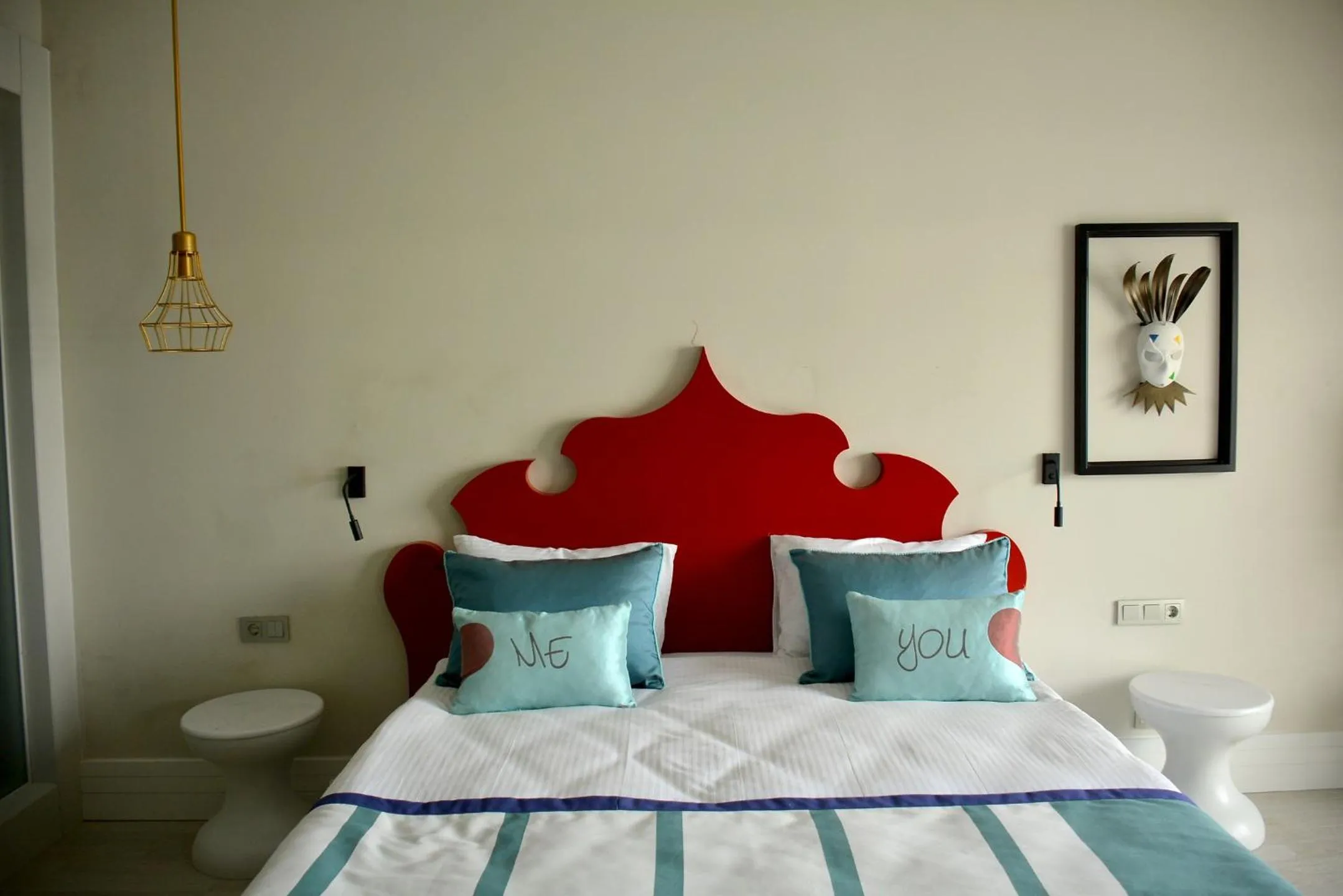 Bed in Seaden Valentine Resort & Spa